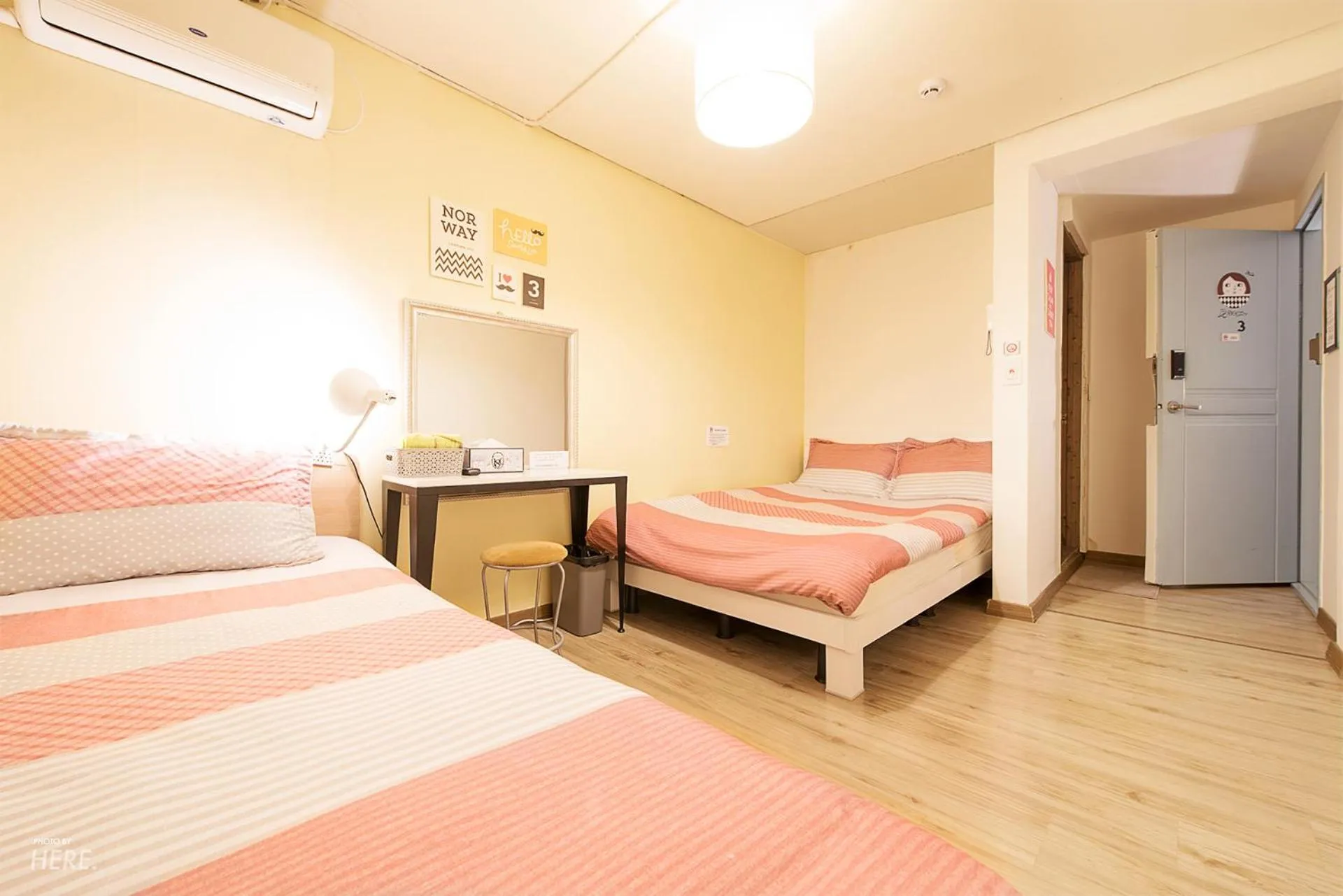 Bedroom, Bed in Hongdae Style Guesthouse