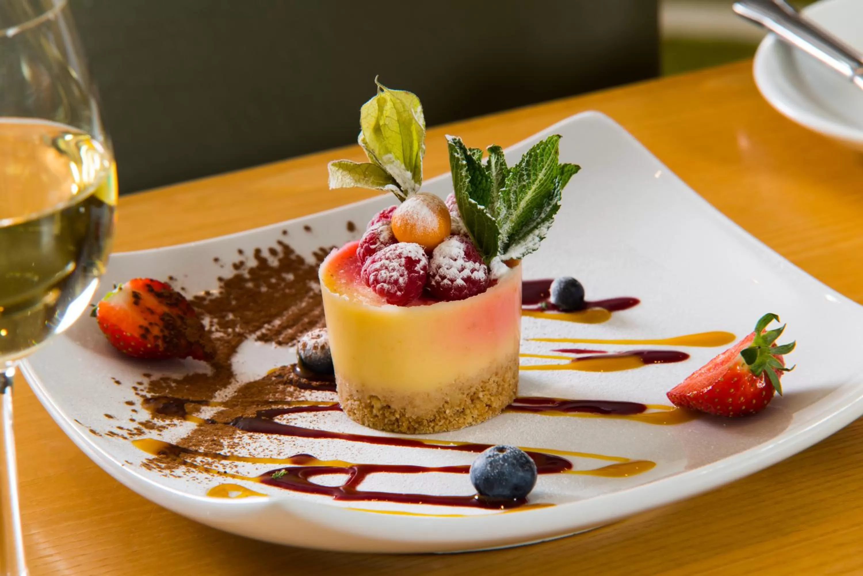 Restaurant/places to eat in Mercure Newbury West Grange Hotel