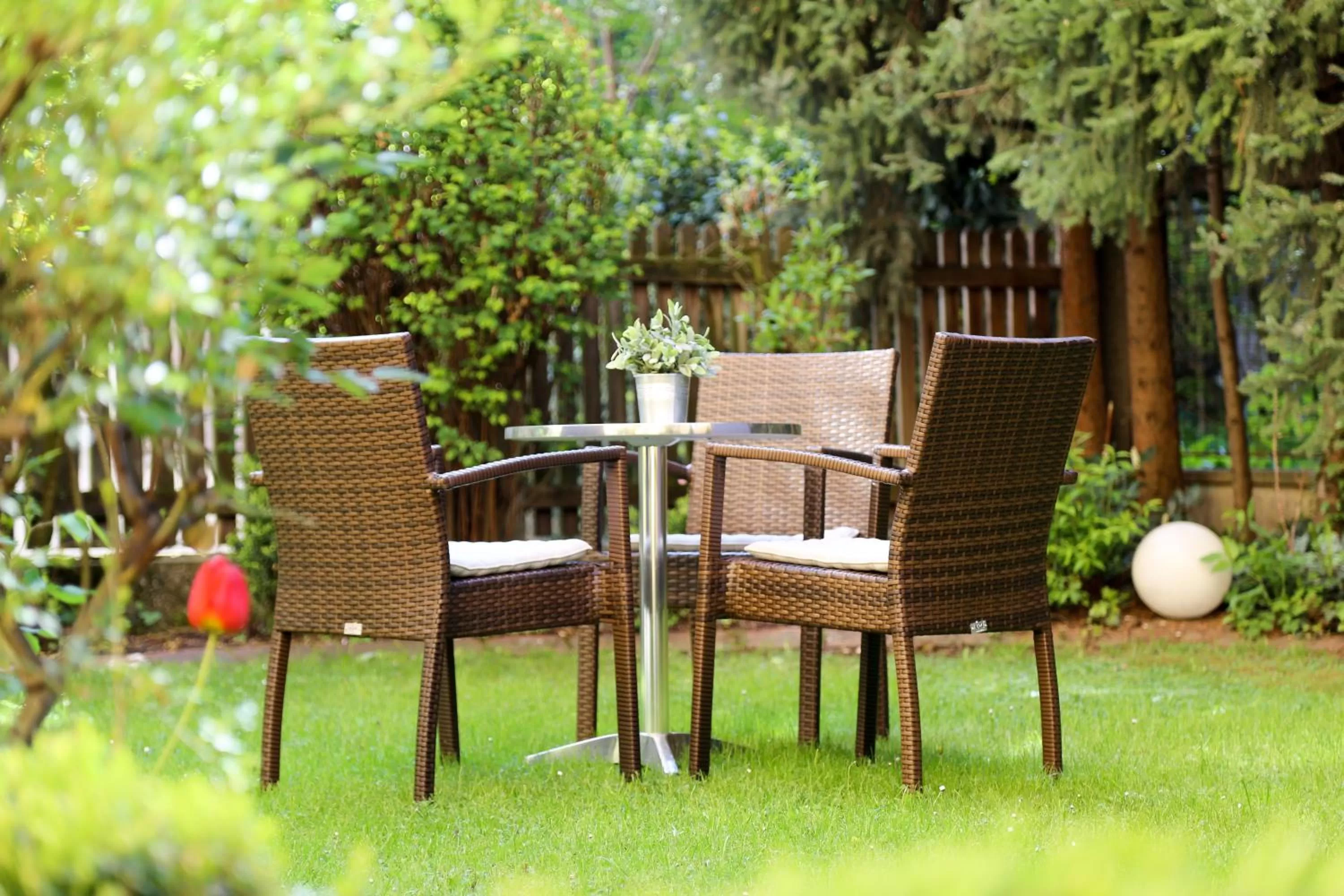 Patio in Hotel Markus Sittikus Salzburg