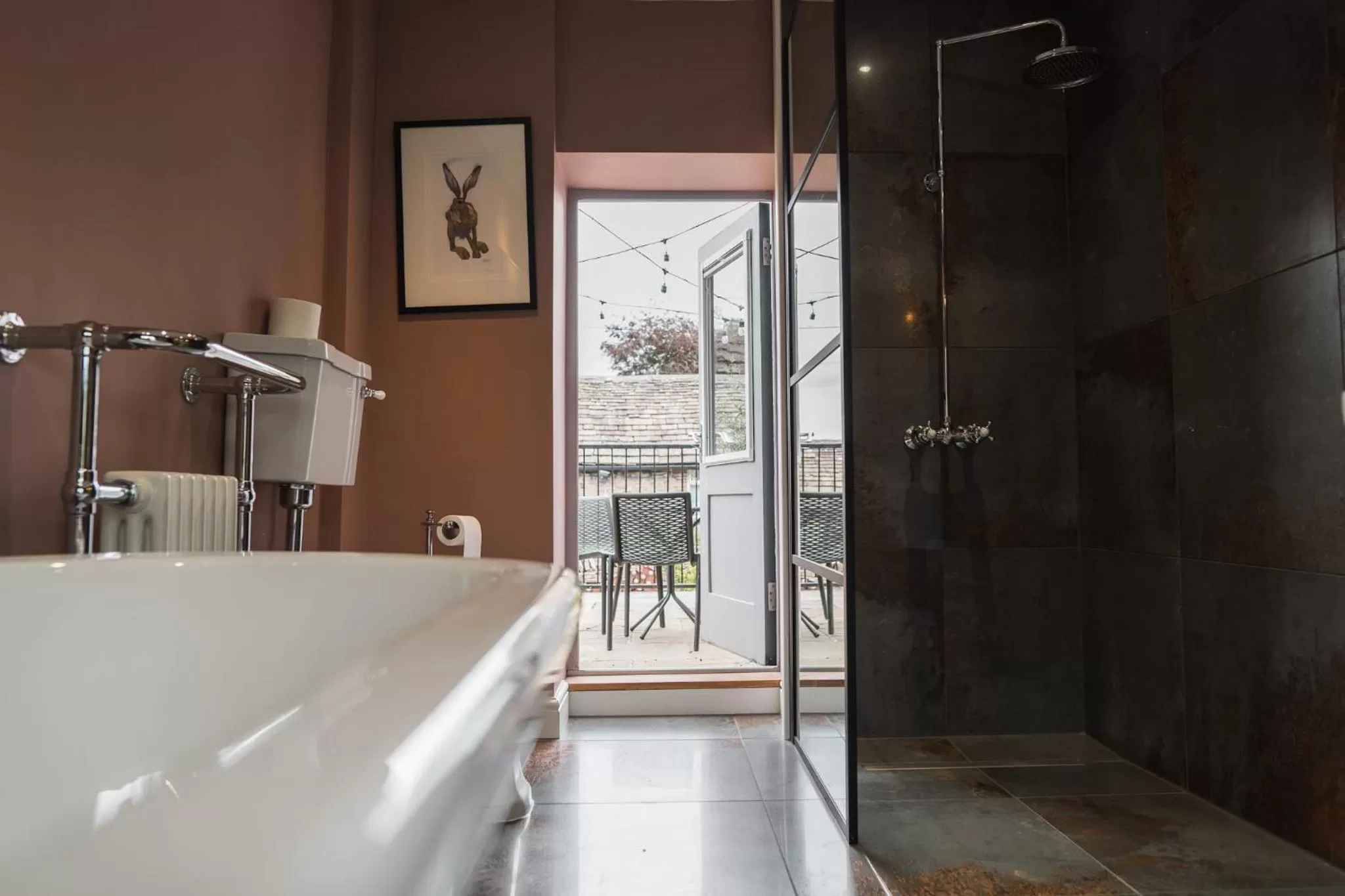 Bathroom in The Old Hall Inn