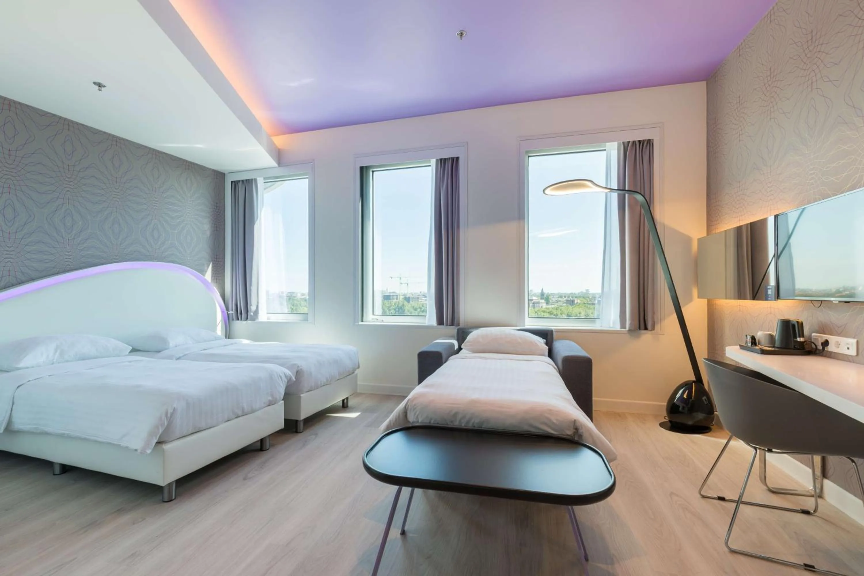 Bedroom, Bed in Park Inn by Radisson Amsterdam City West