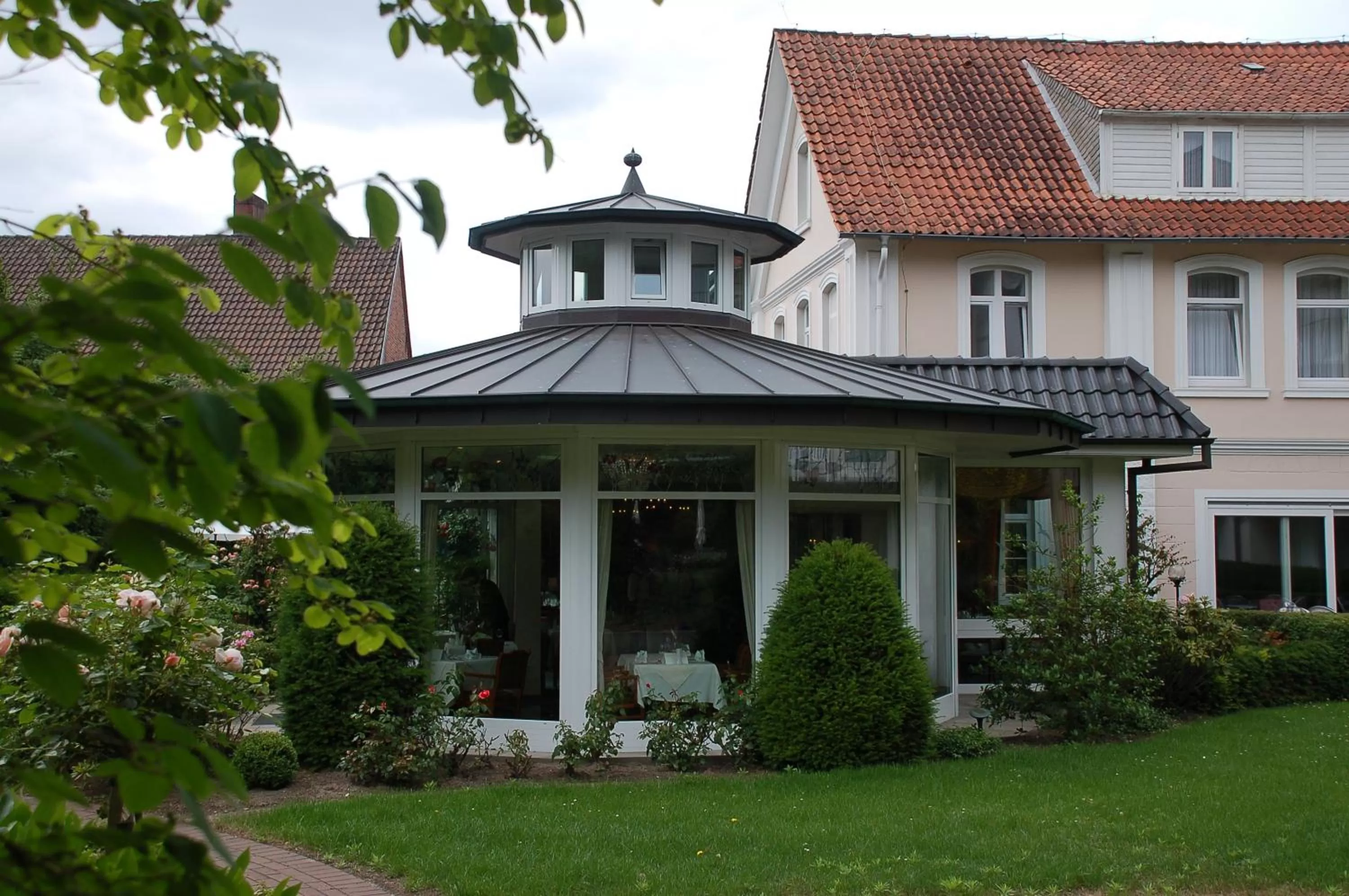 Garden in Ferienhotel Haus Becker