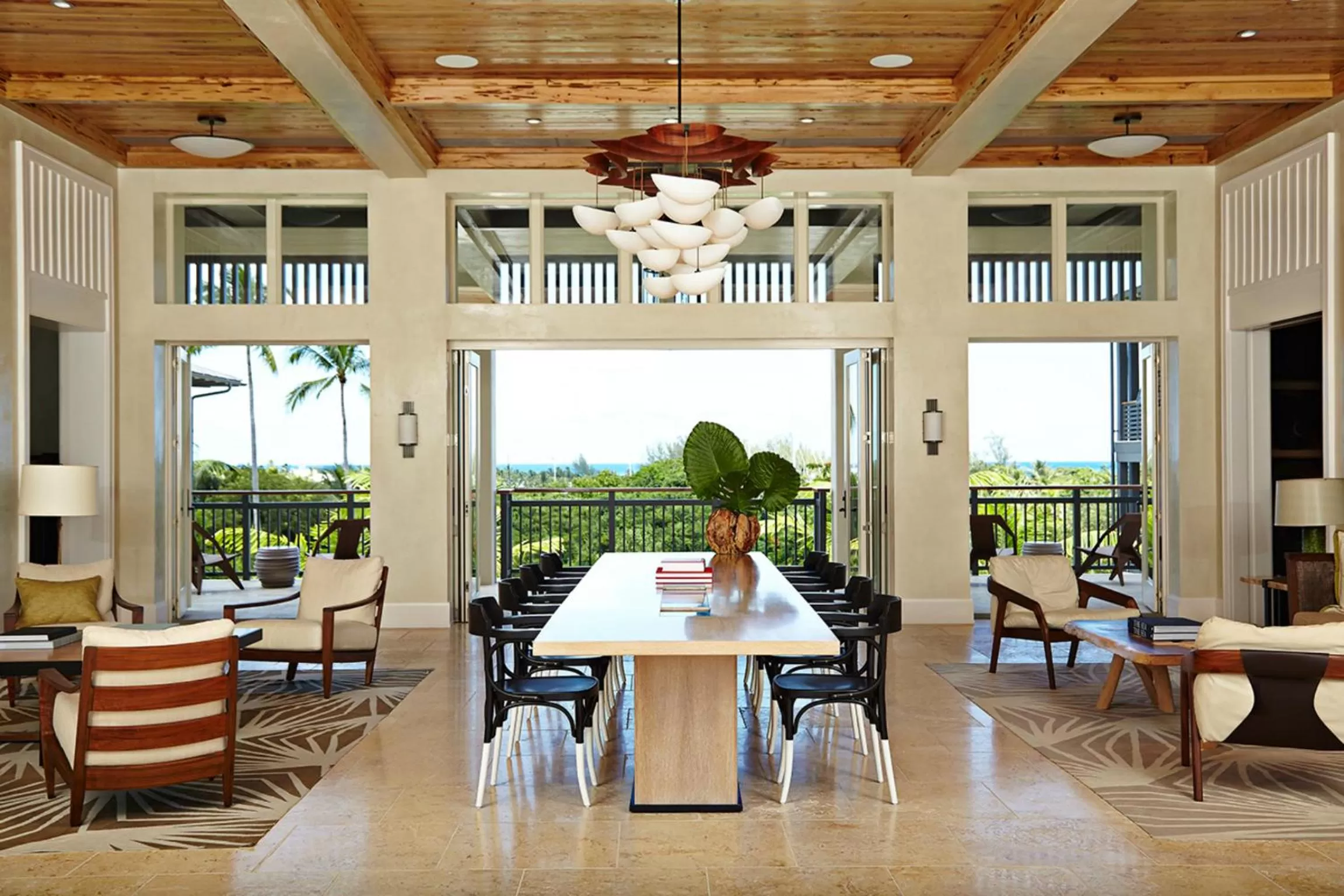 Communal lounge/ TV room in The Island House