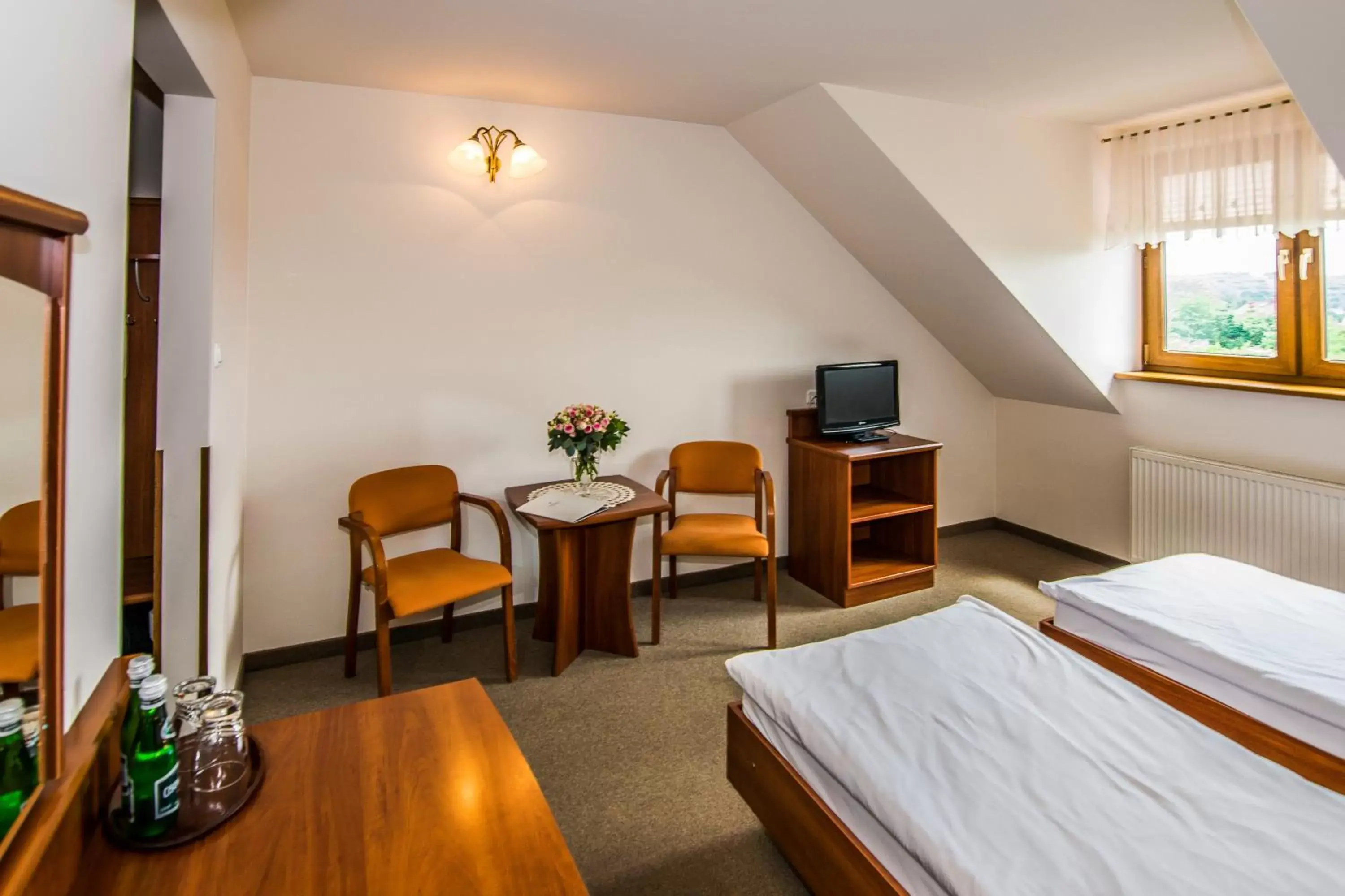 Twin Room in Gościniec Na Rozdrożu Twin Room in Gościniec Na Rozdrożu