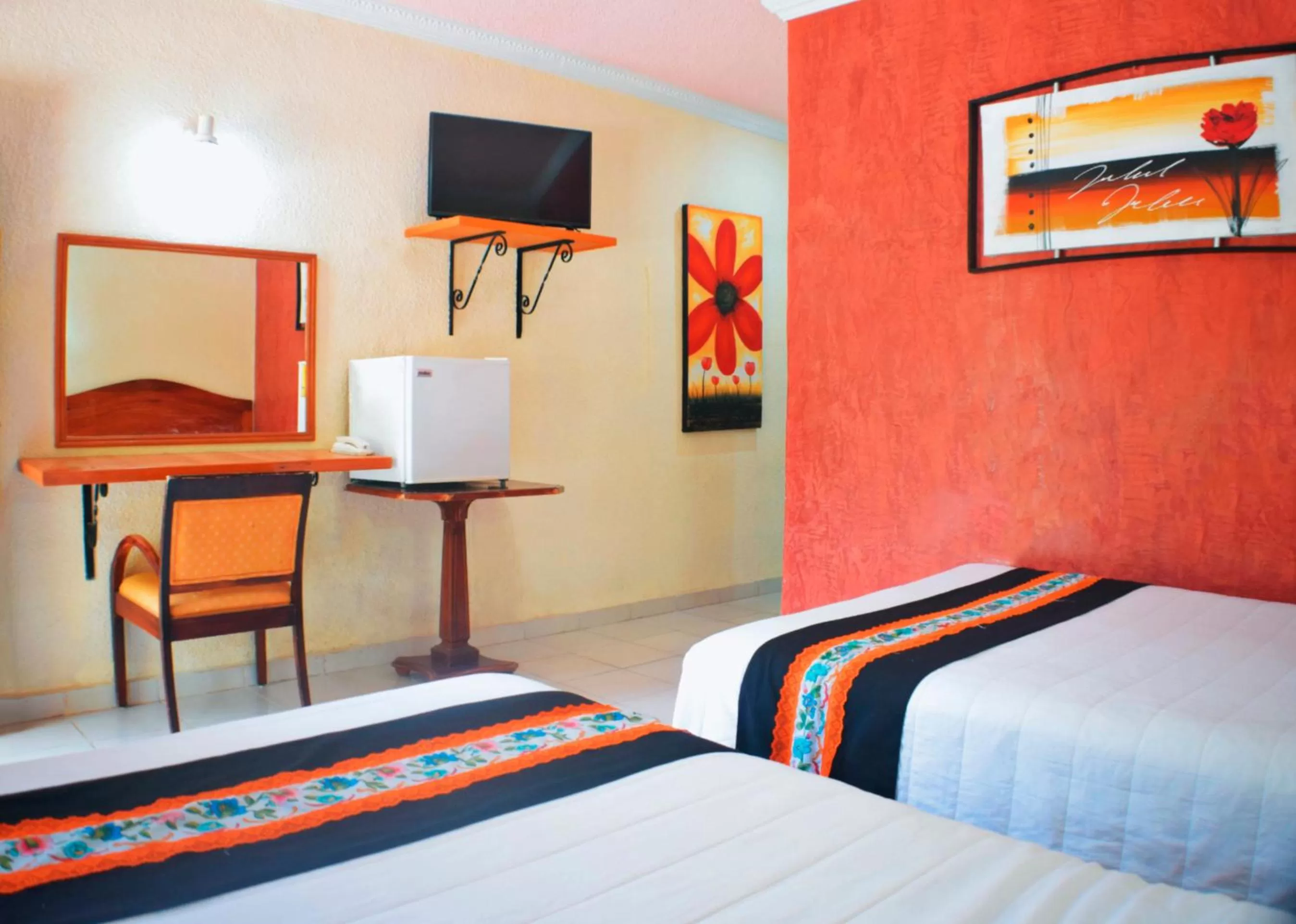 Bedroom, Bed in Hotel Hacienda Sánchez