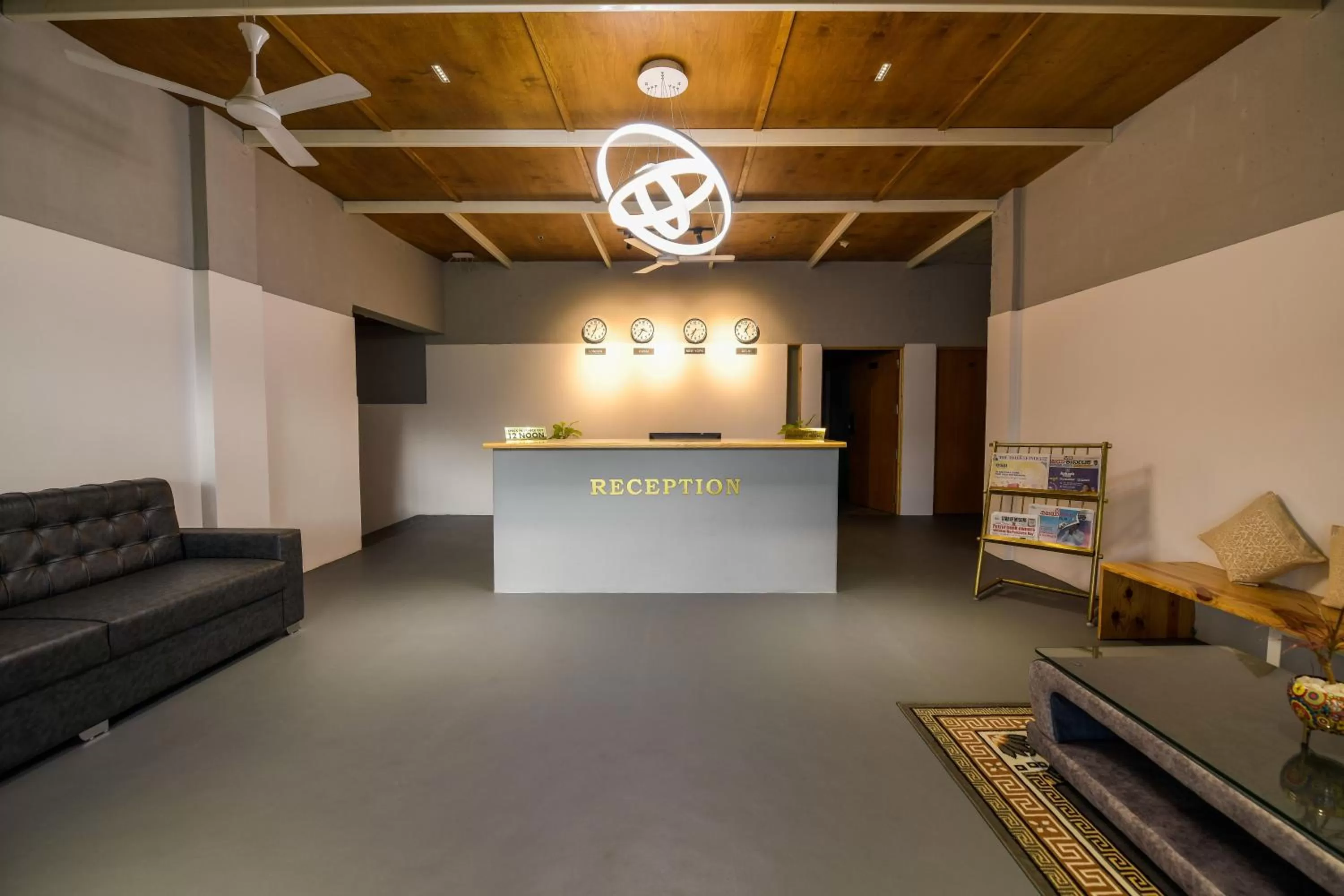 Lobby or reception in Shine Residency