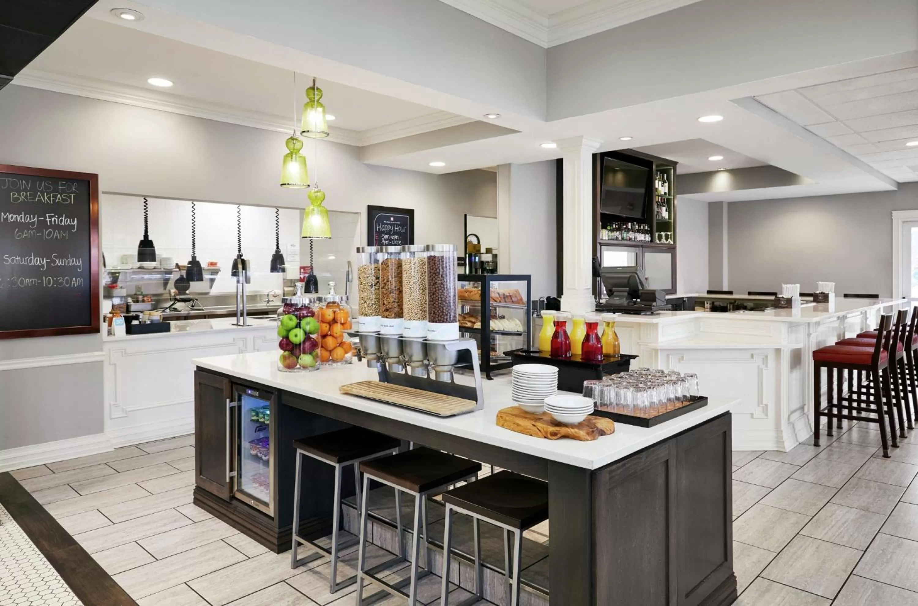 Breakfast in Hilton Garden Inn Champaign/ Urbana