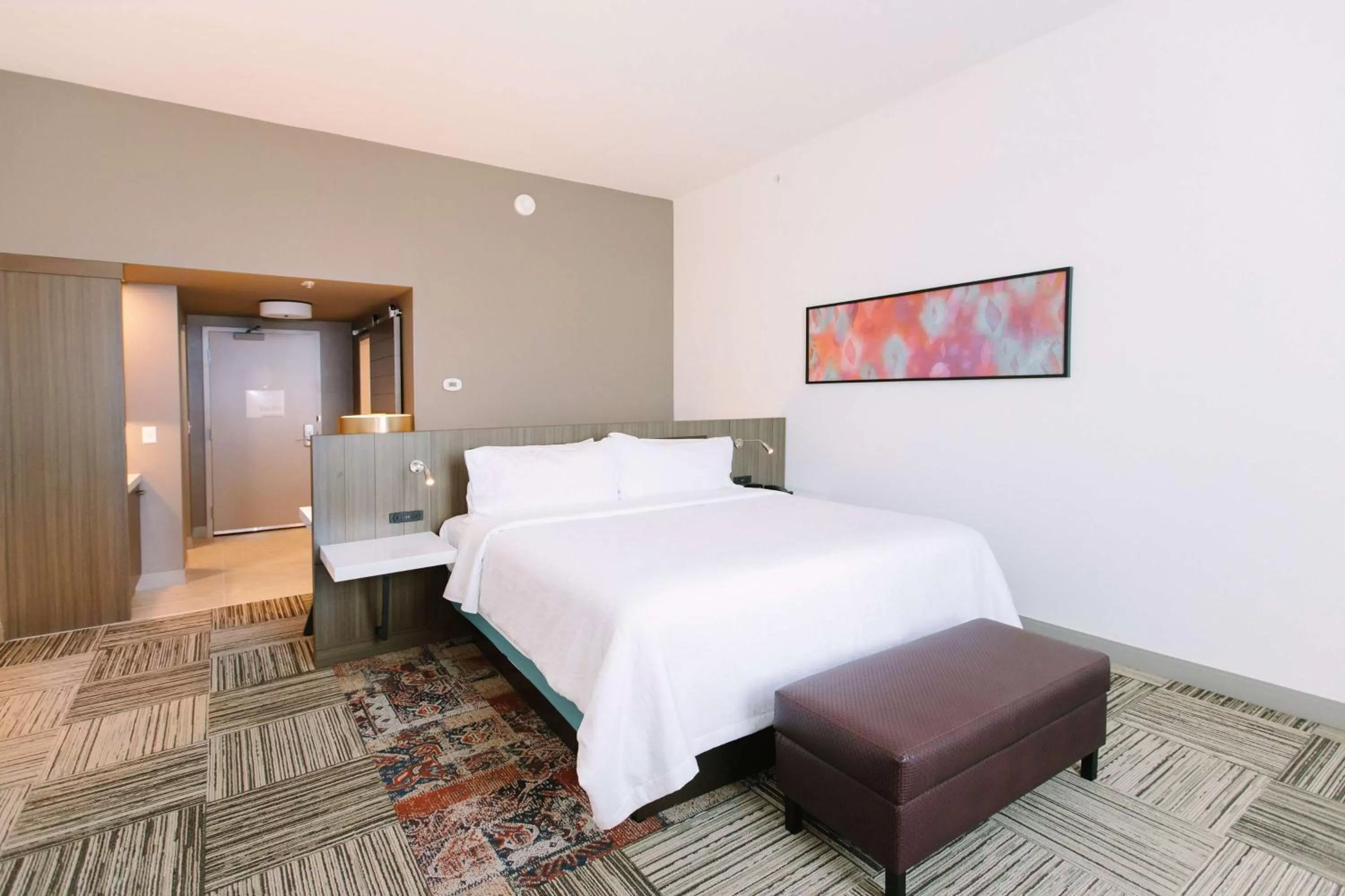 Bed in Hilton Garden Inn Winter Park, FL