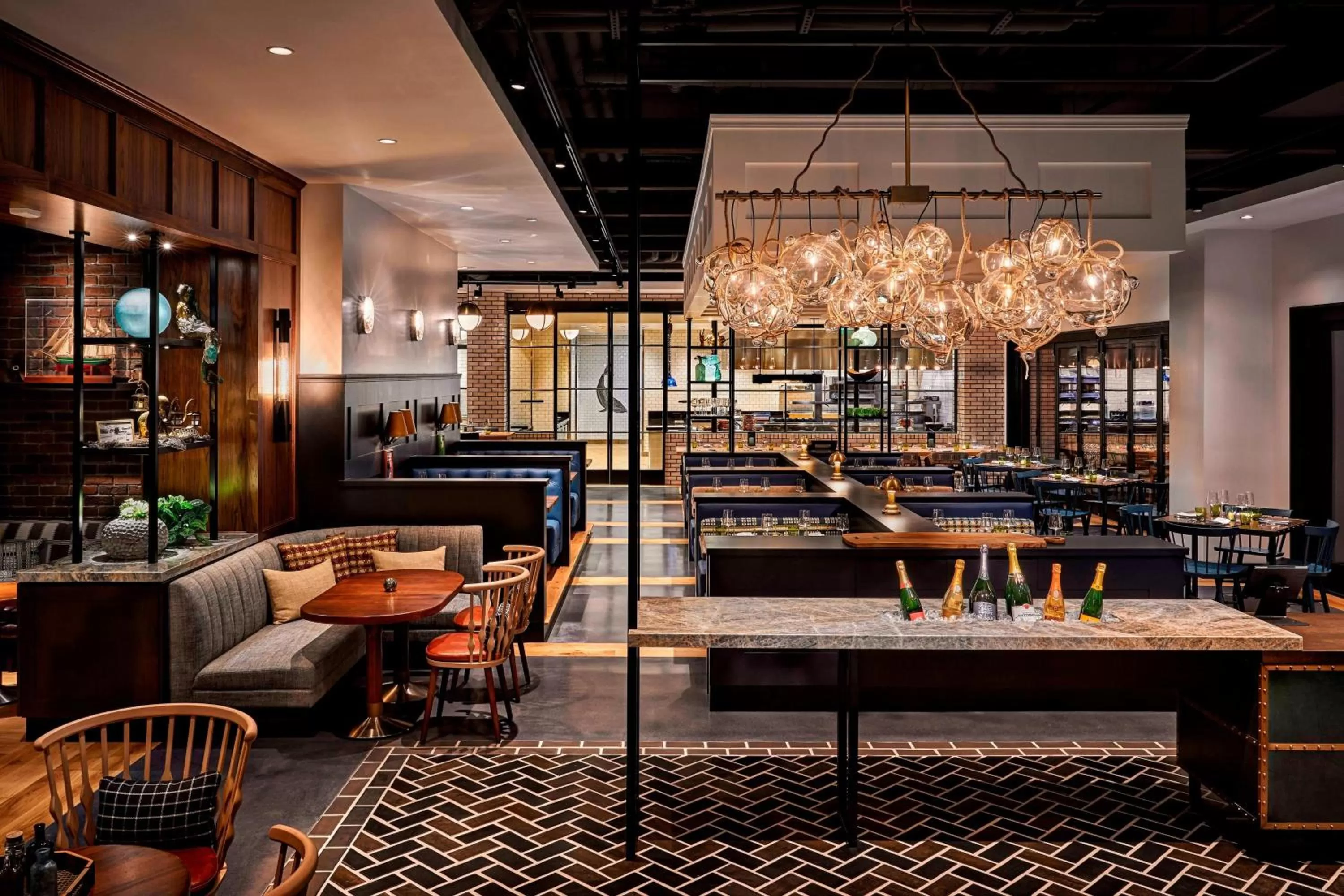 Kitchen or kitchenette in Lido House, Autograph Collection