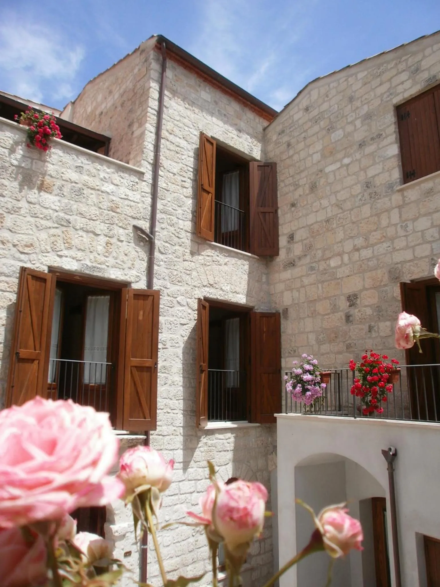 Decorative detail in Hotel Residenza Petra