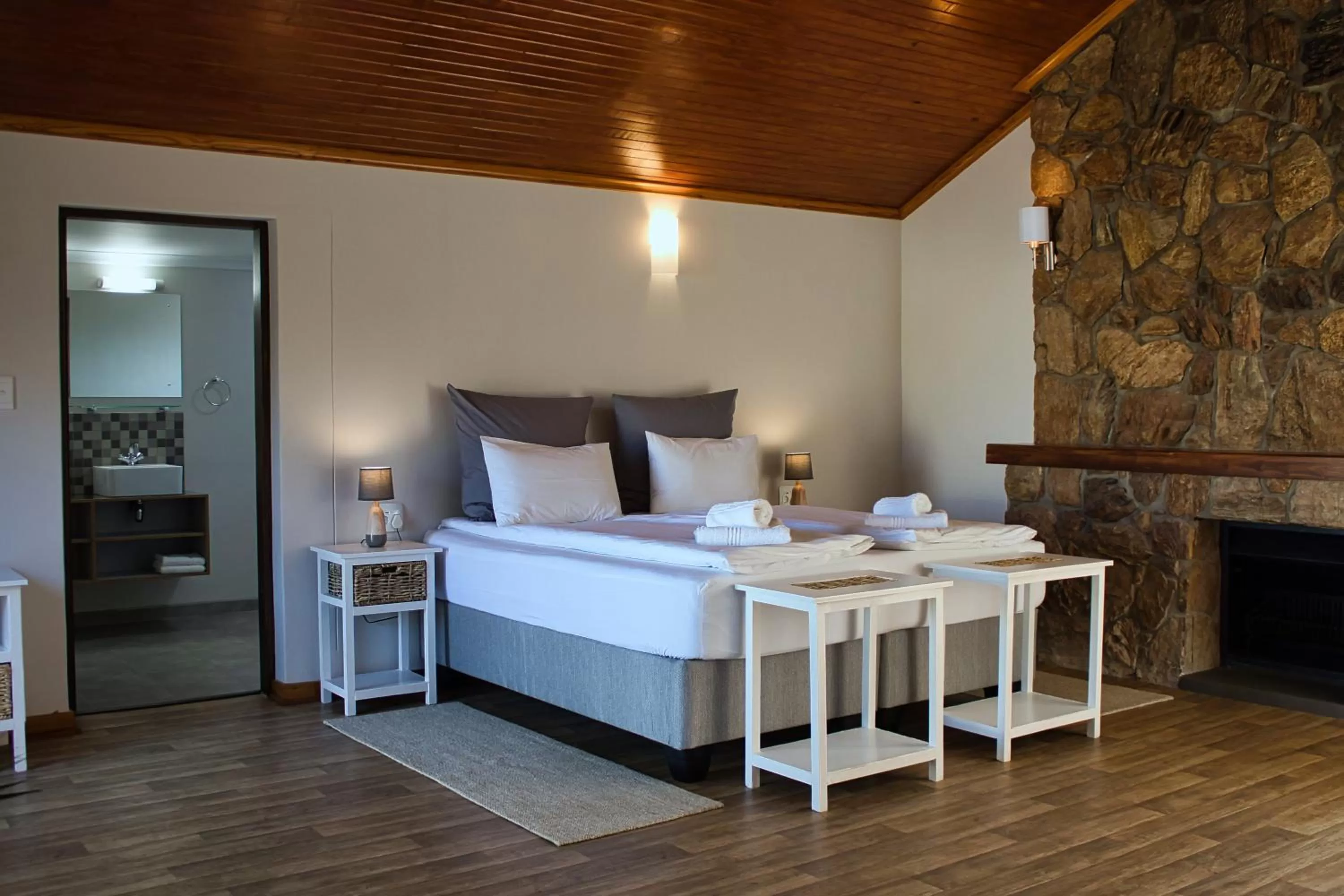 Bed in Kramersdorf Guesthouse