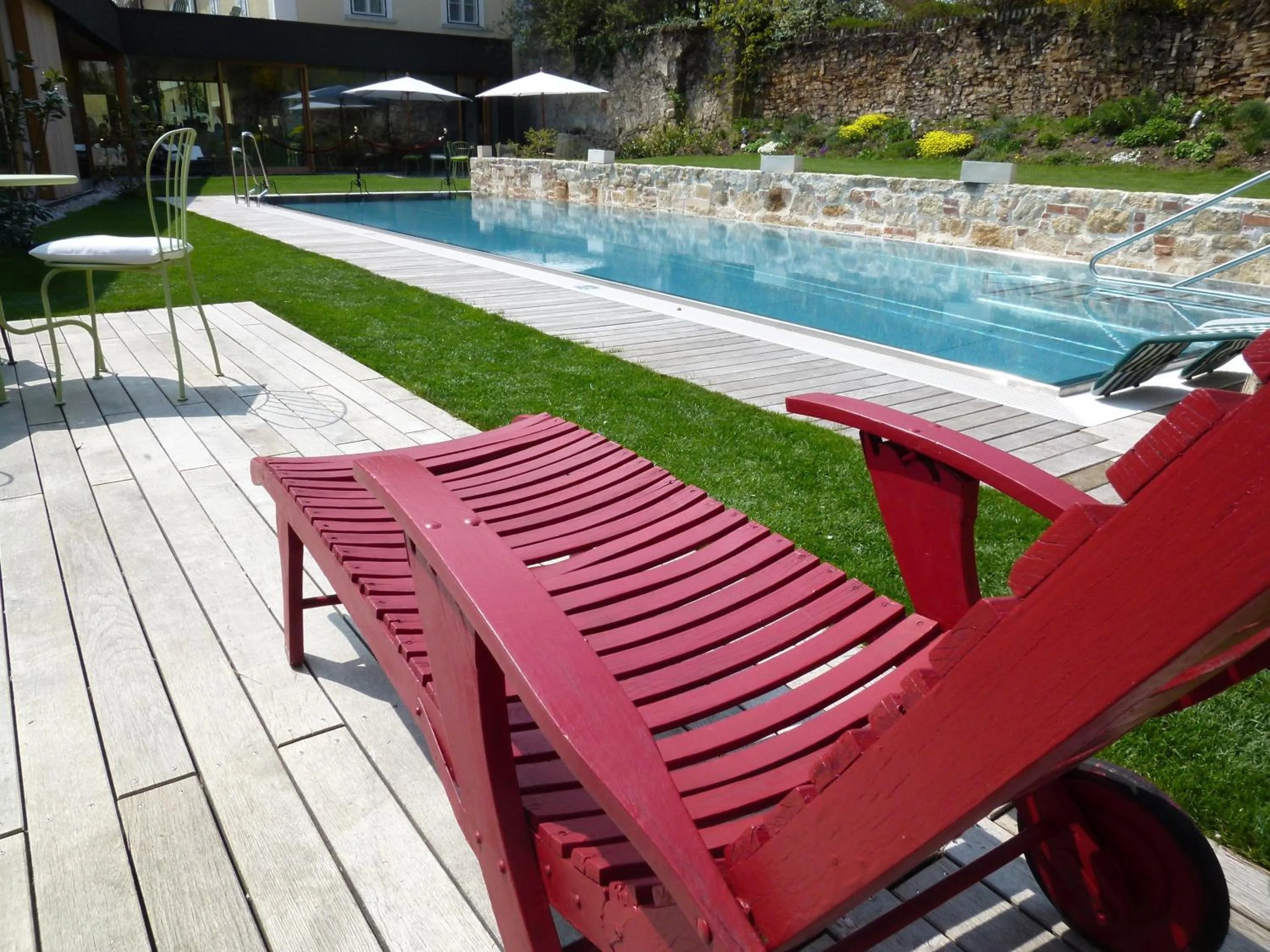Swimming pool in Hotel Landhaus Moserhof