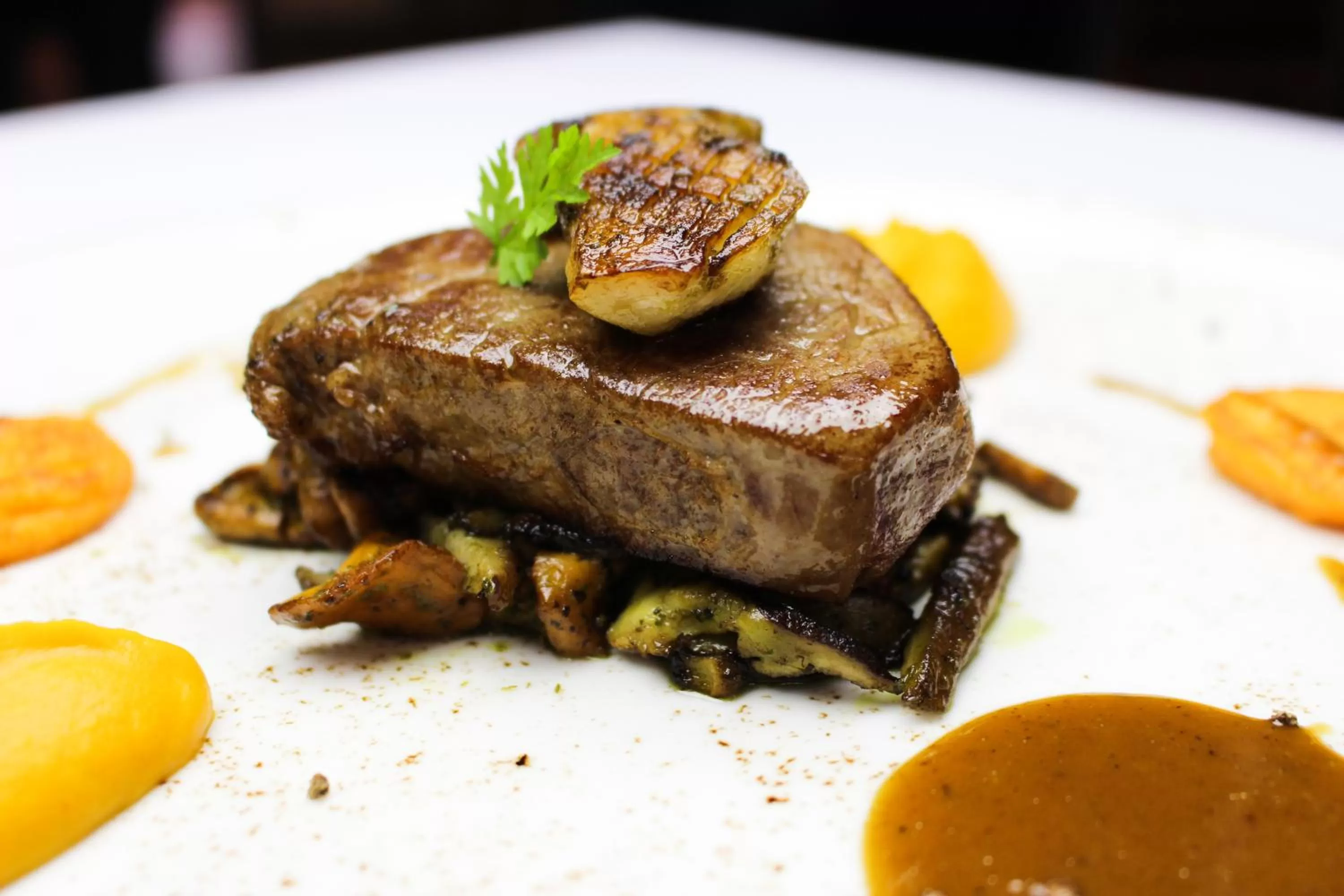 Food in Hôtel-Restaurant La P'tite Auberge