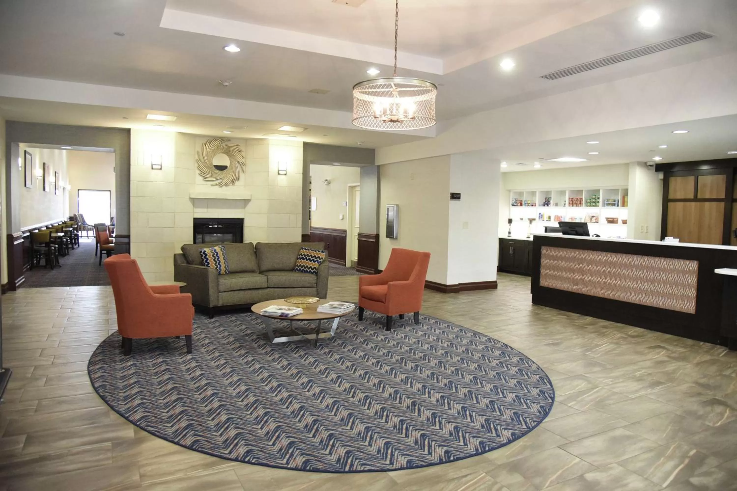 Lobby or reception in Homewood Suites by Hilton San Antonio North