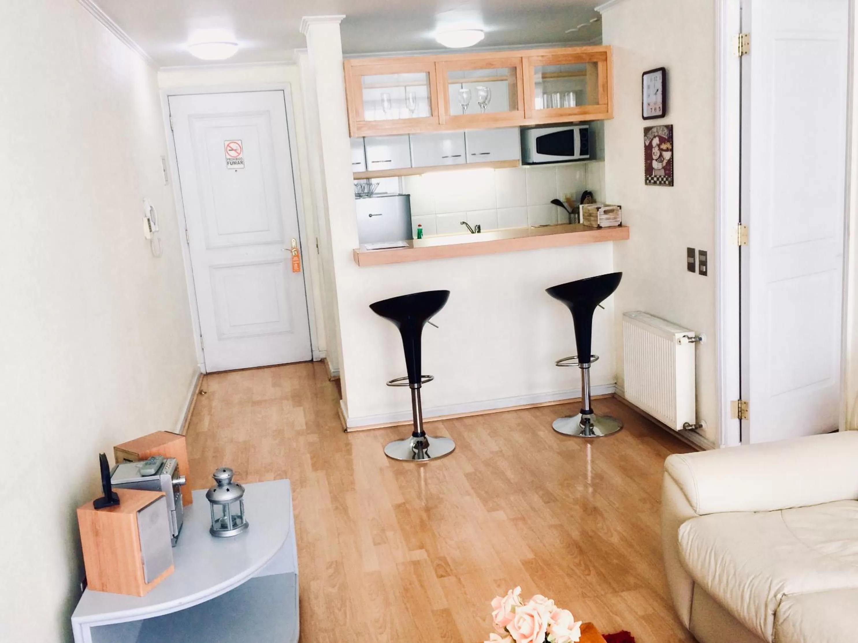 Living room, Bathroom in Aconcagua Apartments