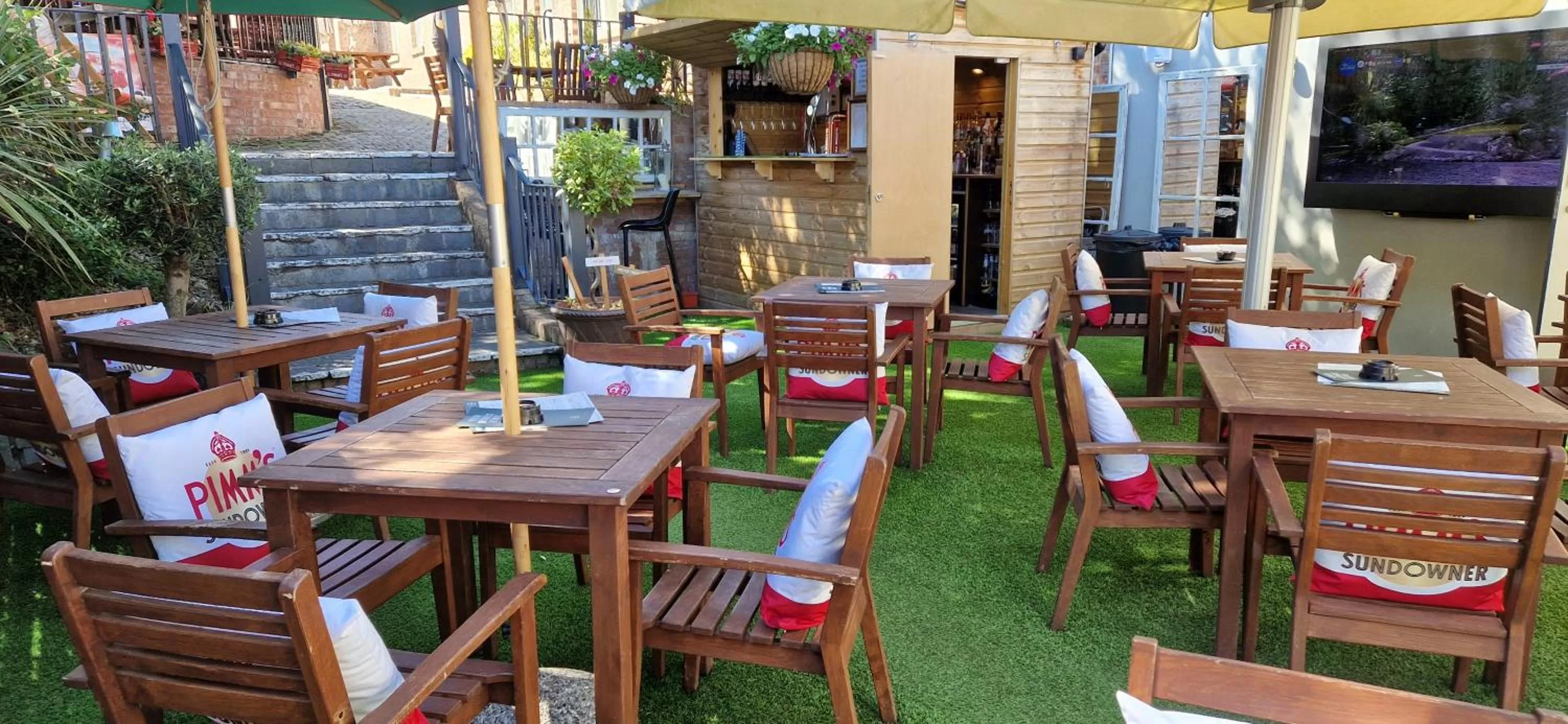 Balcony/Terrace in The Cross-Keys Hotel
