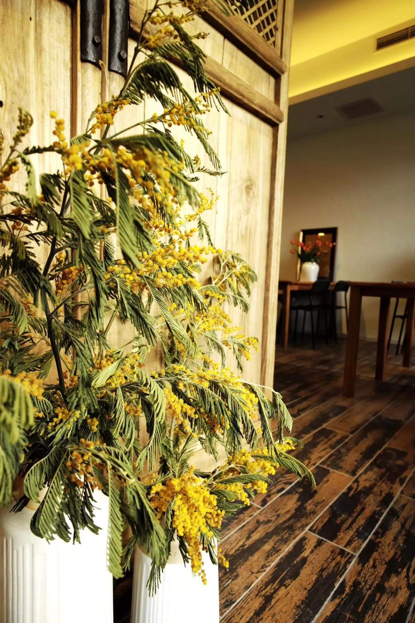 Decorative detail in Beijing Shangchao Hotel