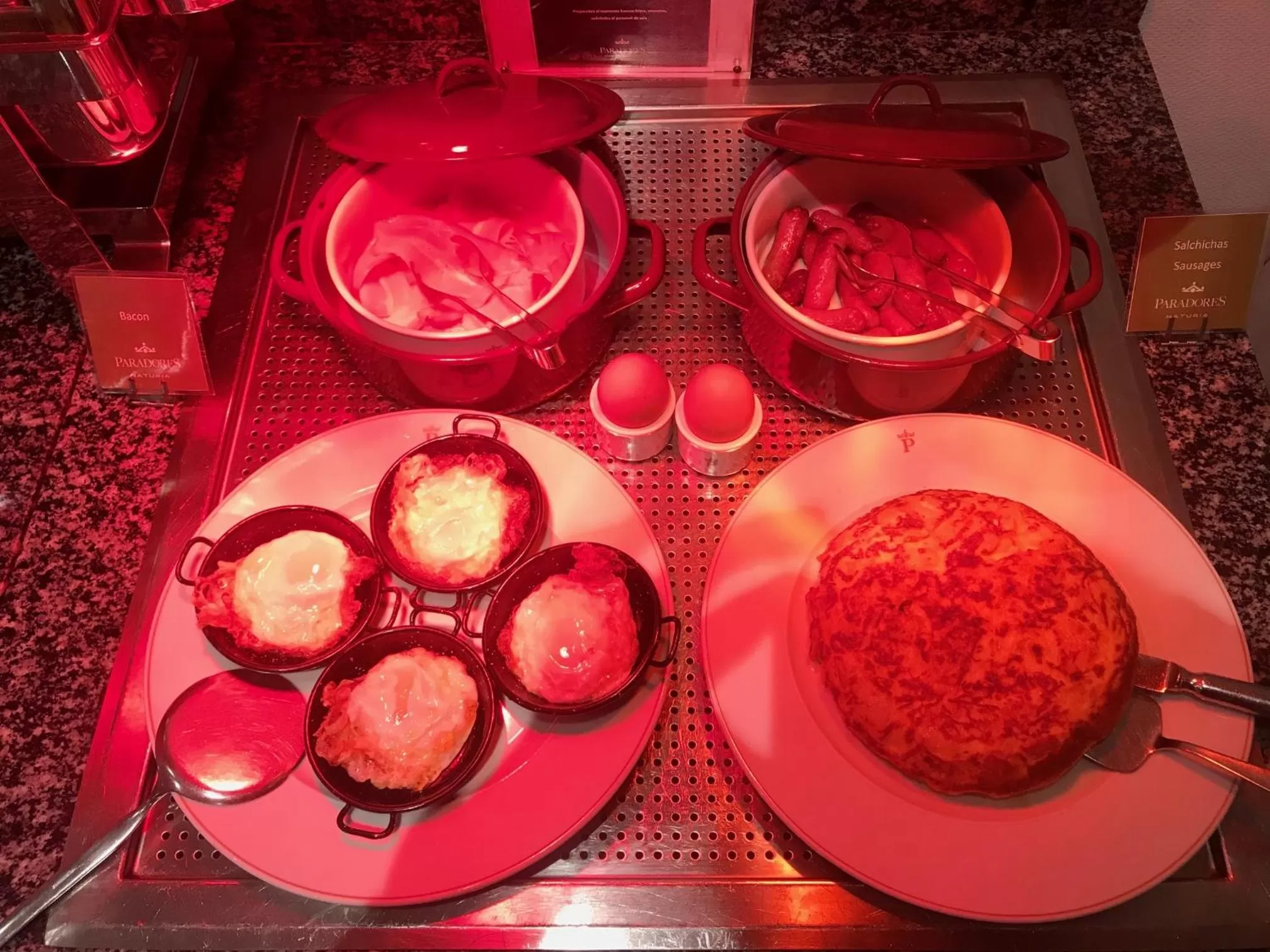 Breakfast in Parador de Ribadeo