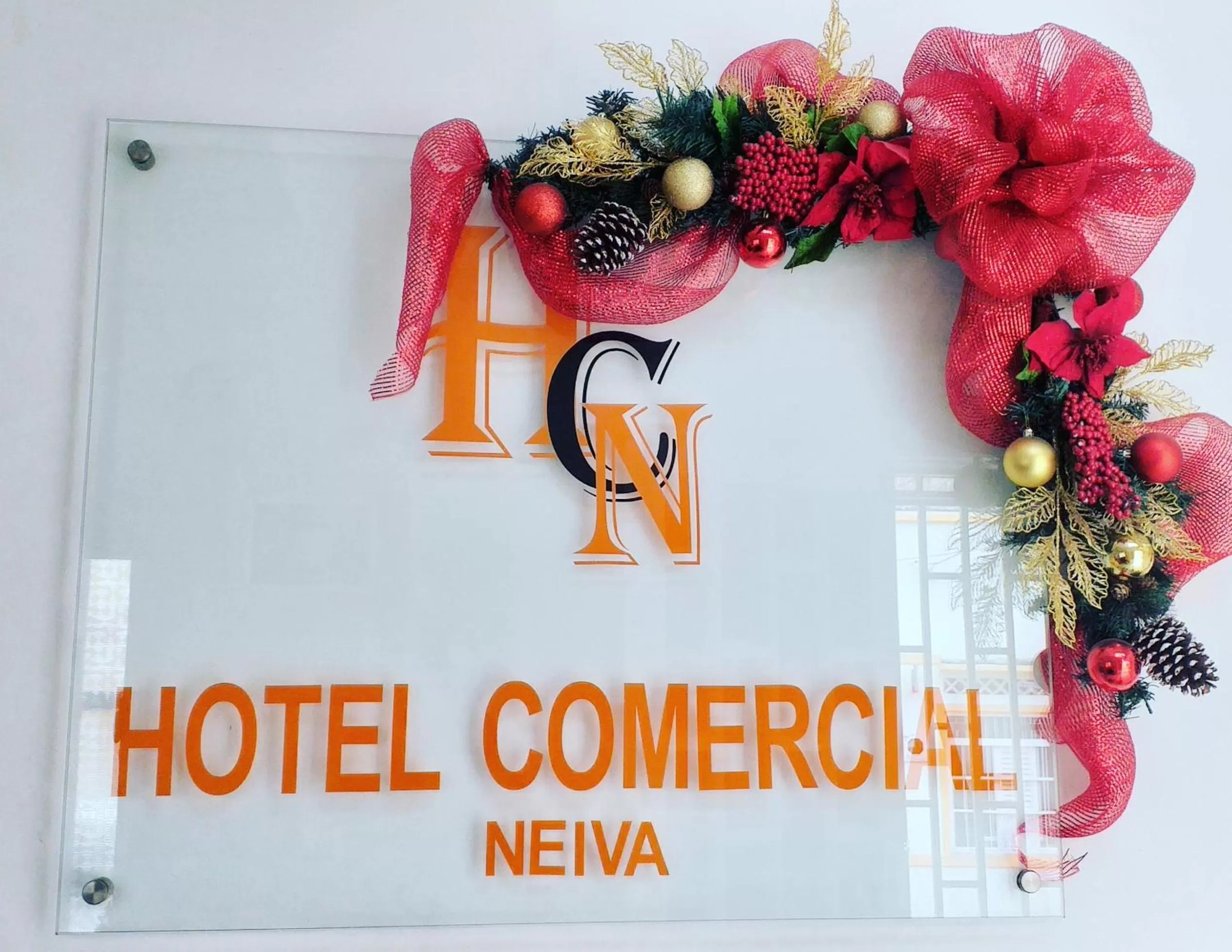 Logo/Certificate/Sign, Property Logo/Sign in Hotel Comercial Neiva