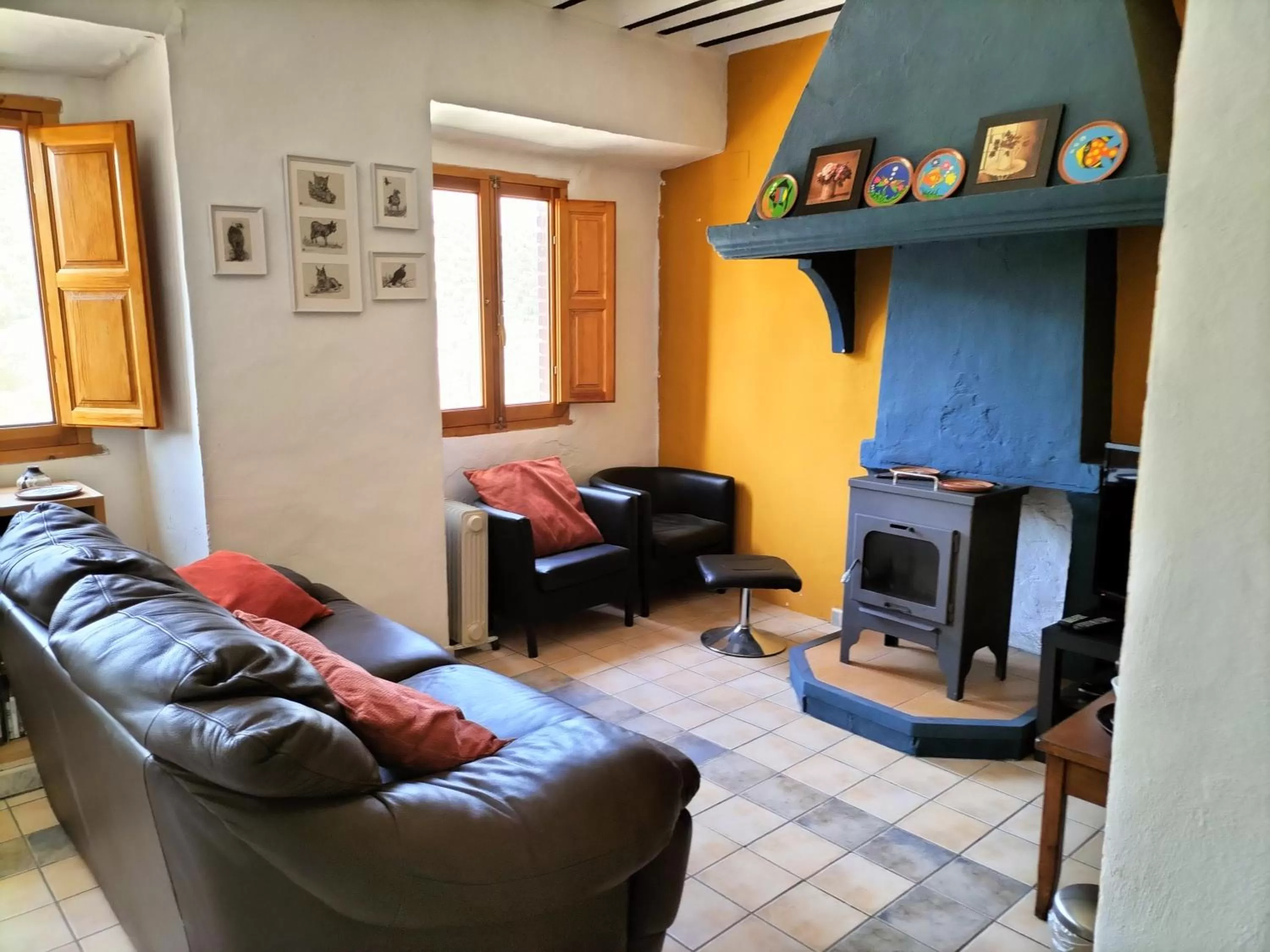 Living room in Casa el Castano