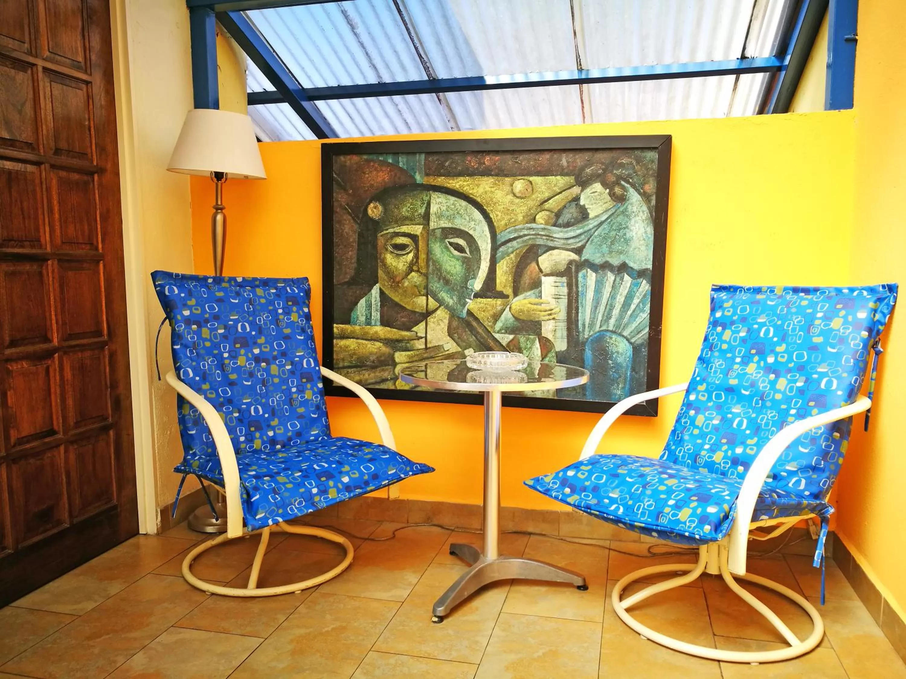 Patio in Hotel Casa 69