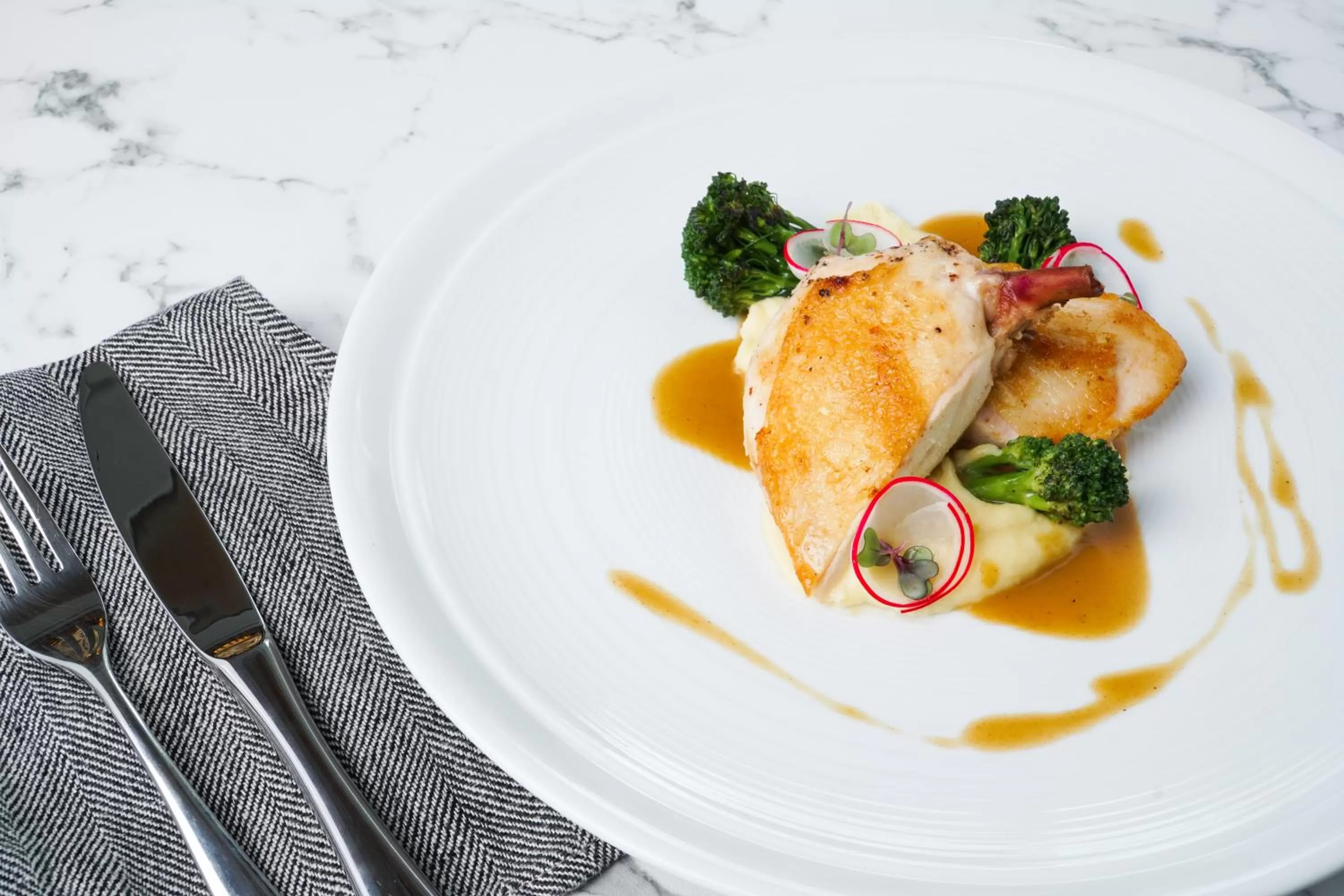 Food in Chatrium Grand Bangkok