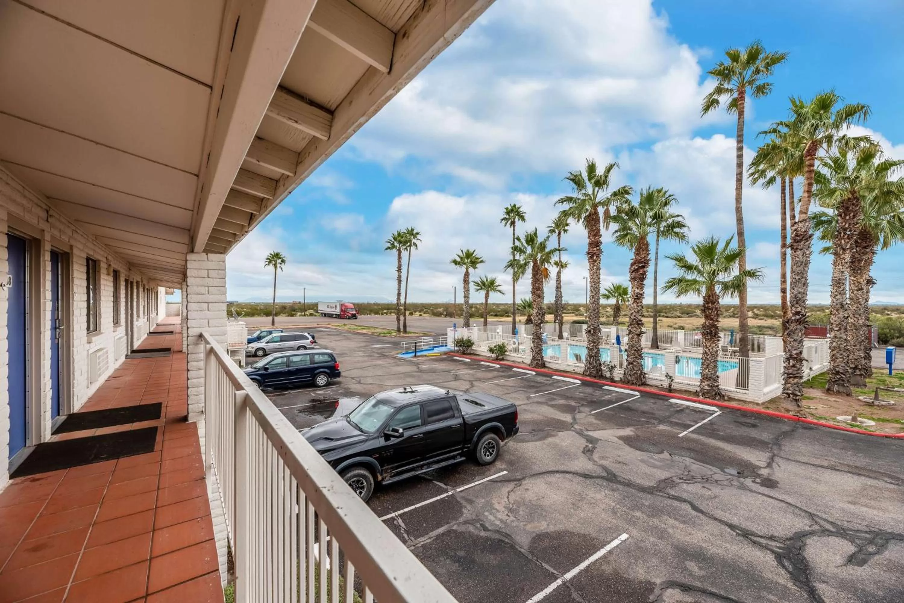 Property building in Motel 6 Eloy Arizona Casa Grande