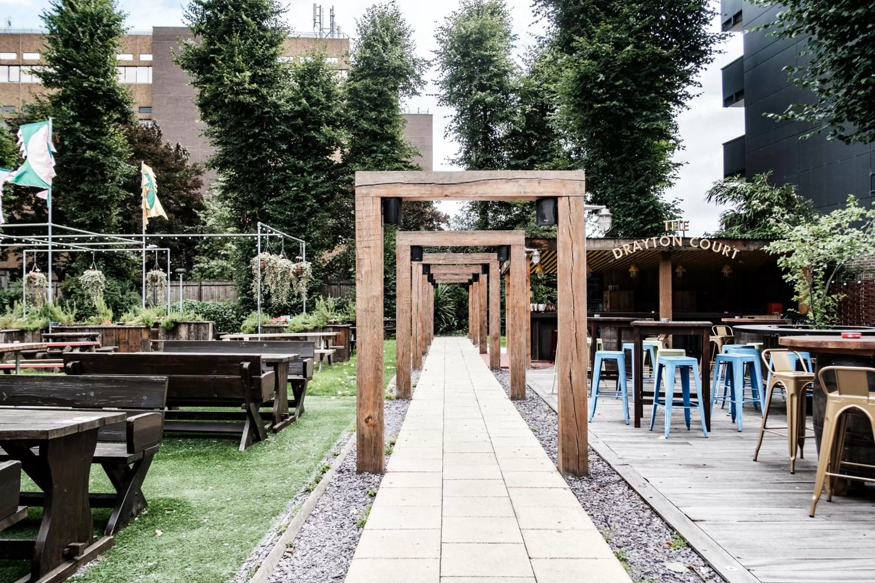 Garden in The Drayton Court Hotel