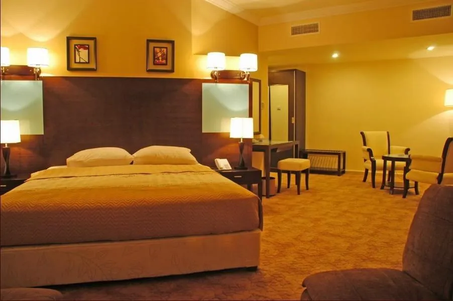 Photo of the whole room, Bed in Galaxy Amman Hotel