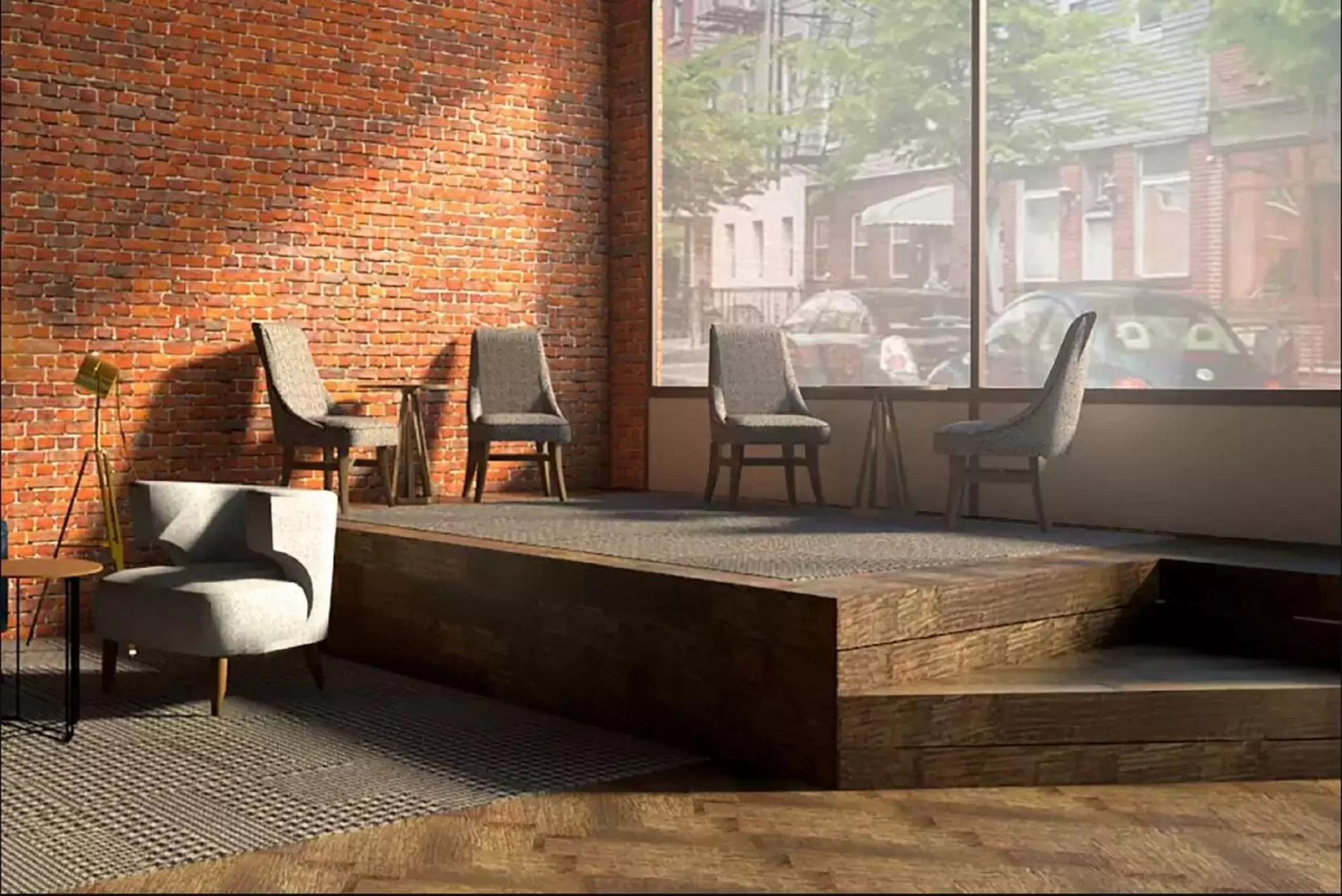 Seating area in New Bedford Harbor Hotel, an Ascend Collection Hotel