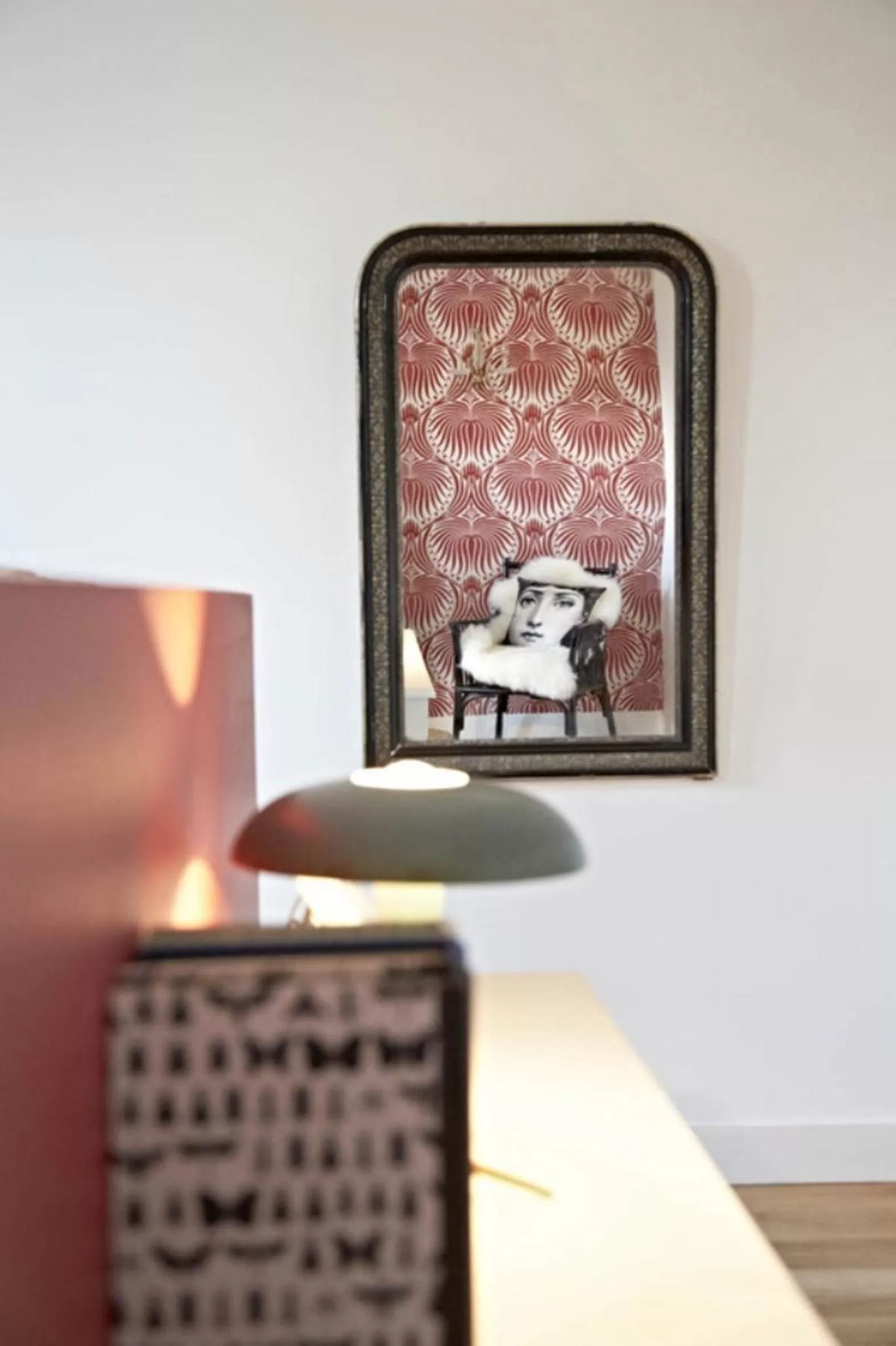 Decorative detail, TV/Entertainment Center in Villa Adélaïde