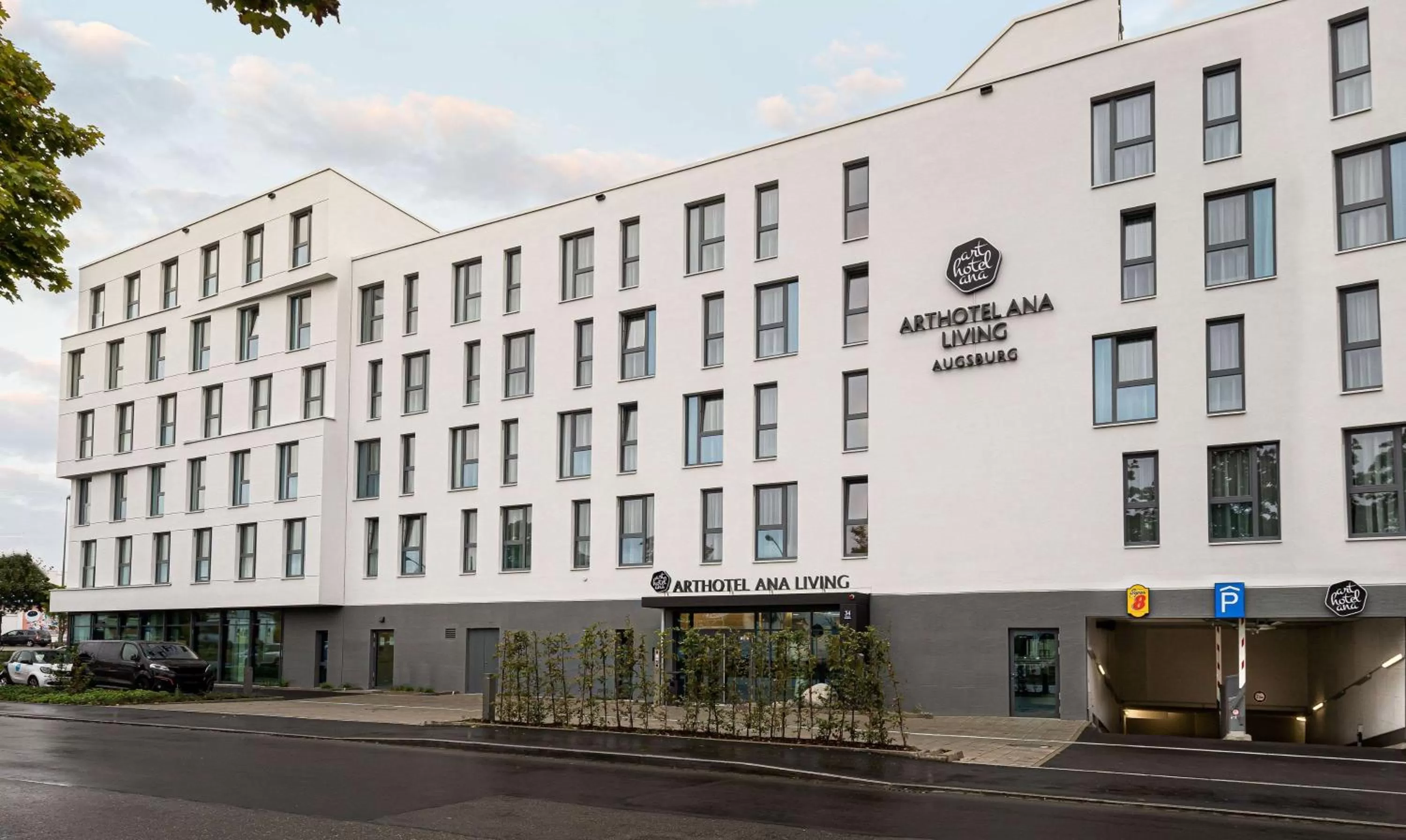 Property building in elaya hotel augsburg