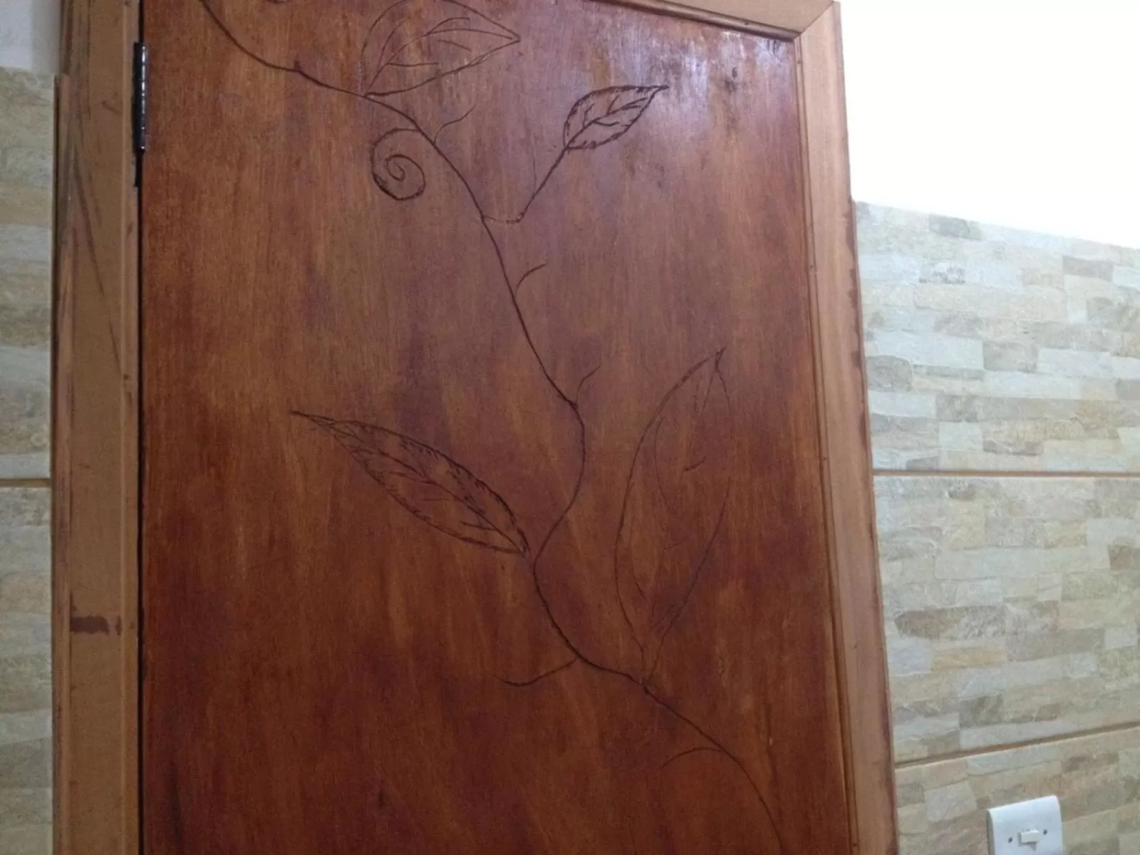 Decorative detail, Bathroom in B&B Pedra do Meio