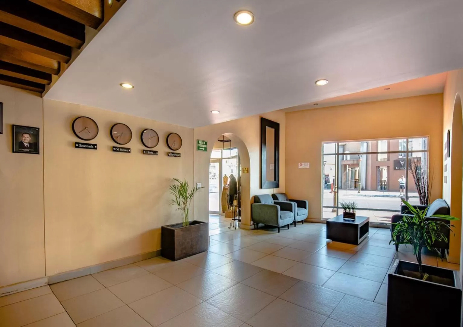 Lobby or reception in Baja Inn Hoteles Ensenada