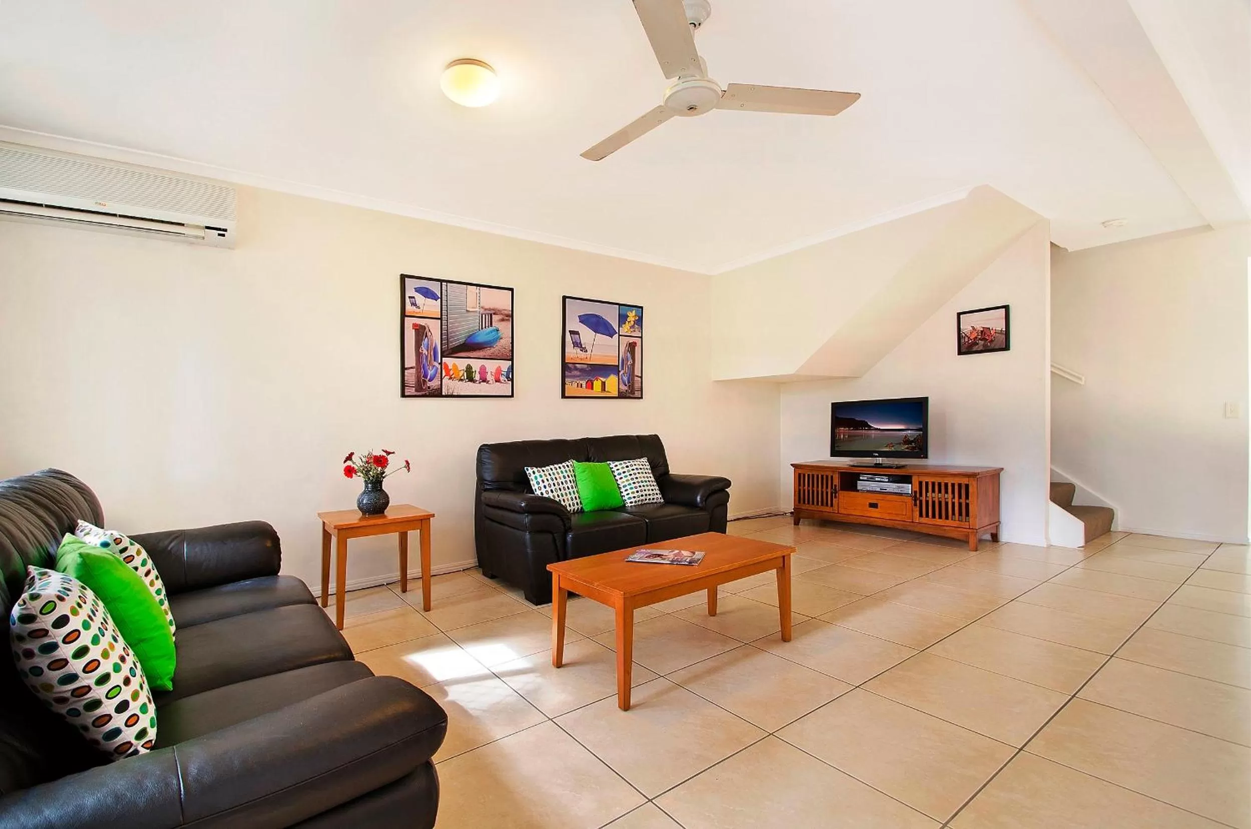 Living room in Ivory Palms Resort Noosa