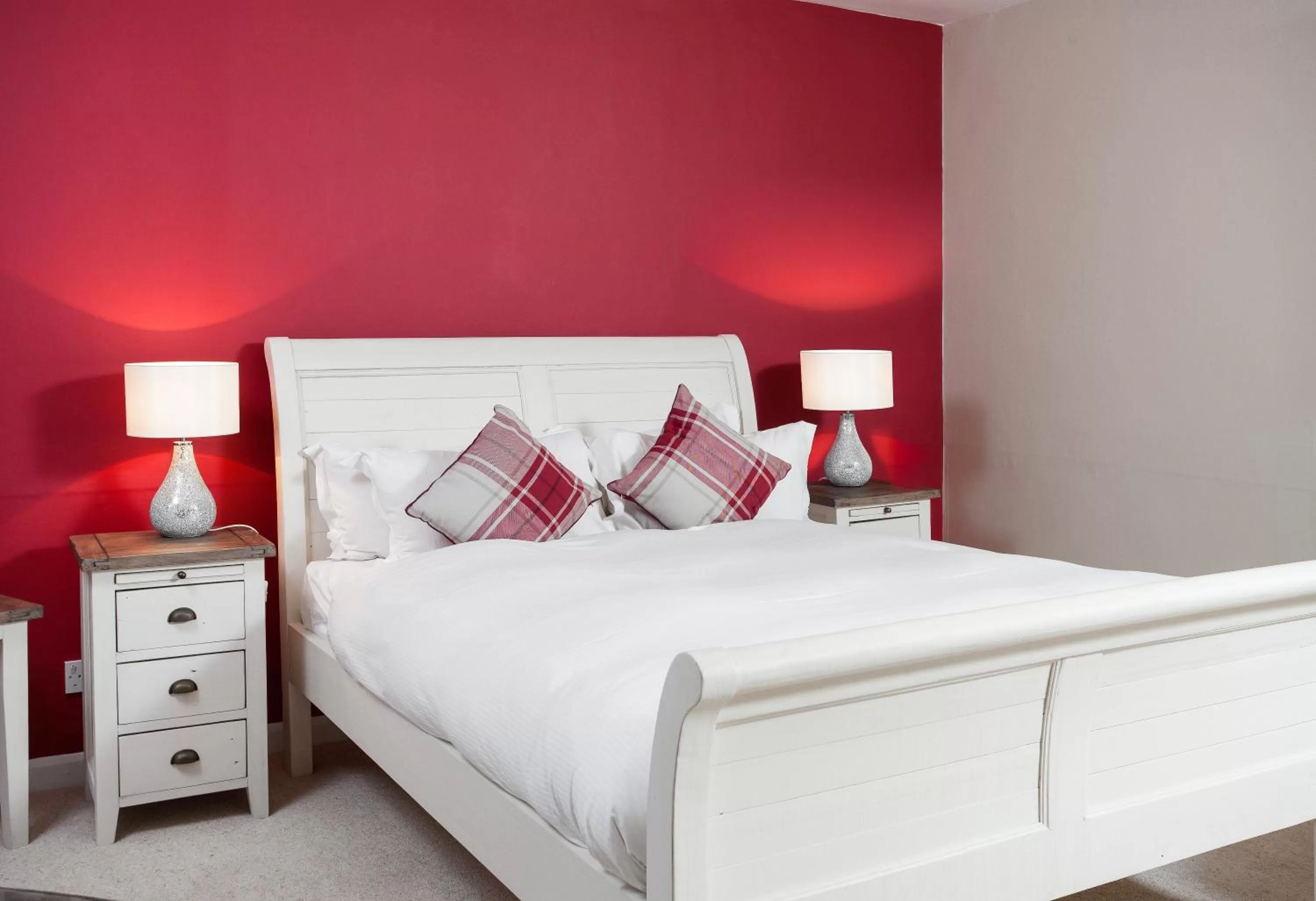 Decorative detail, Bed in The Angel Posting House & Livery