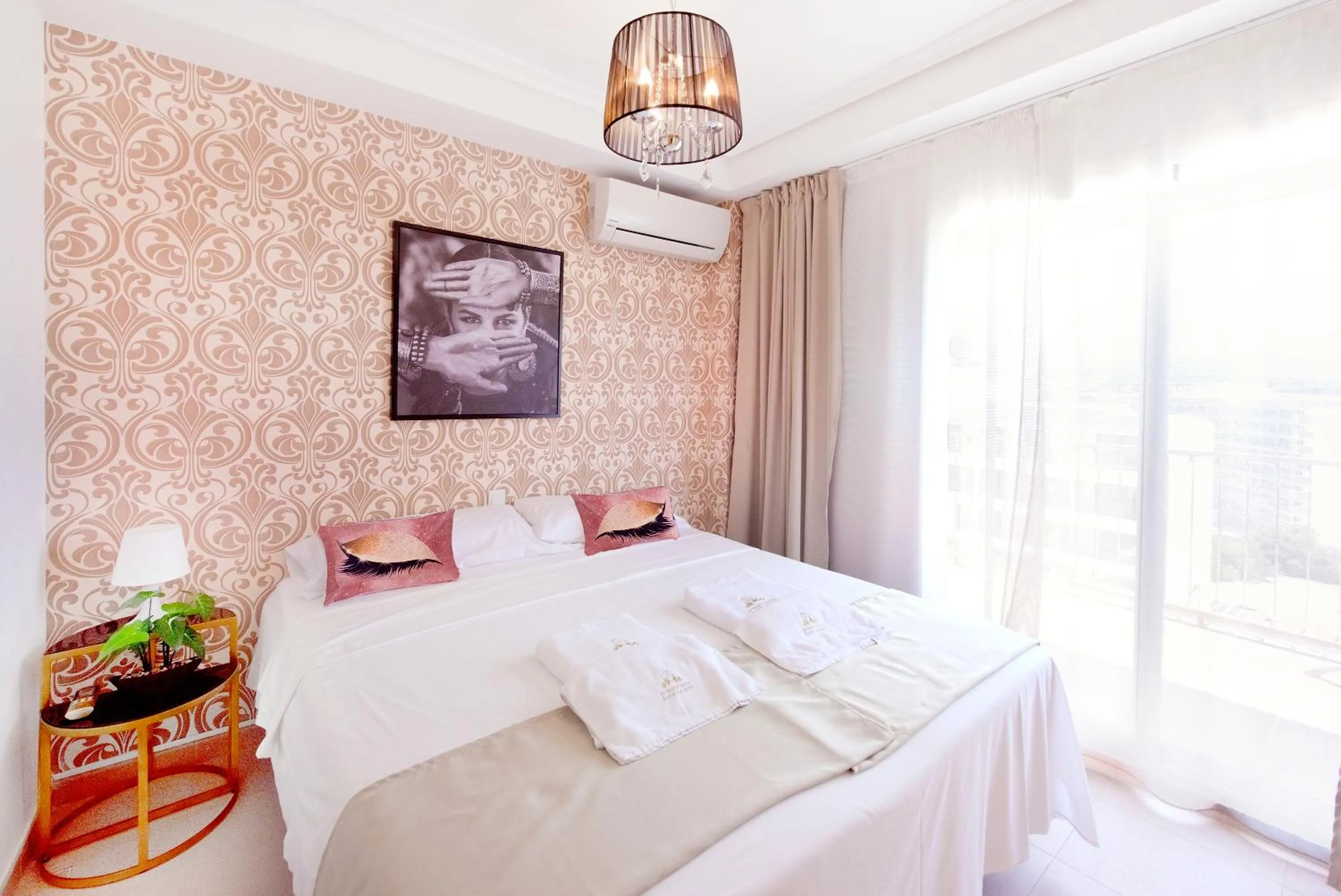 Bed in My Pretty Payma Apartamentos