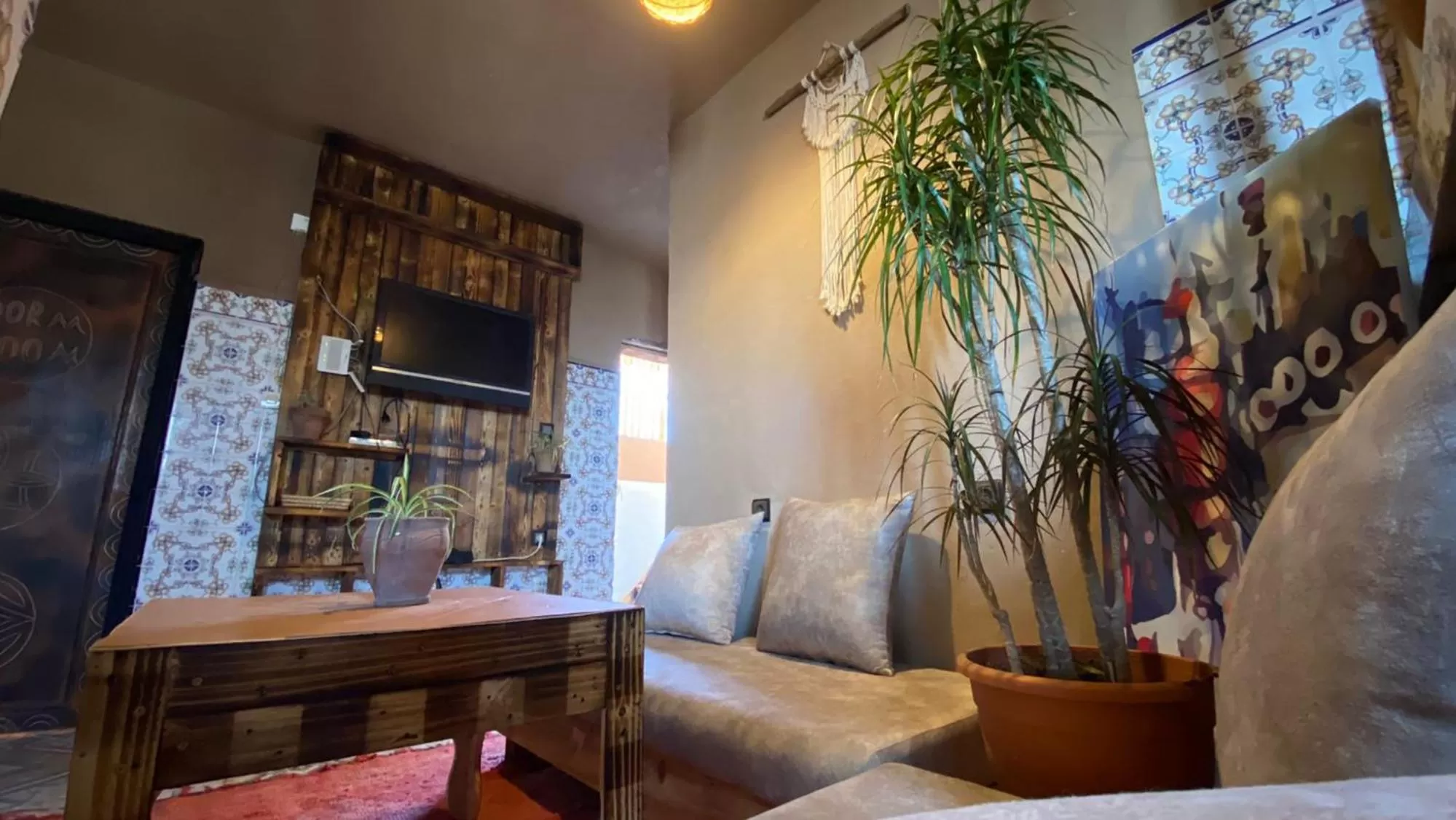 Living room, Seating Area in Anza surfhouse