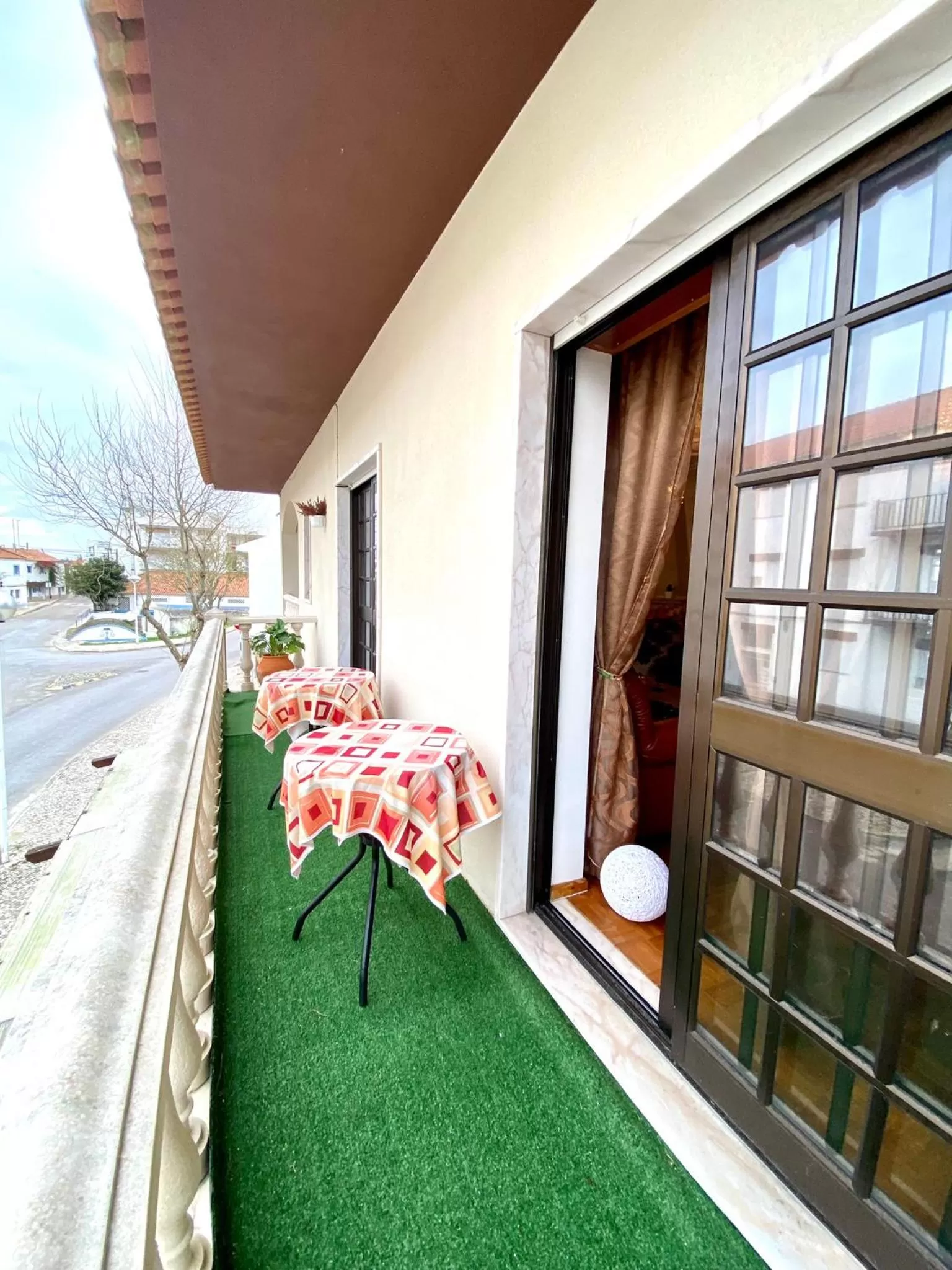 Balcony/Terrace in Spray B&B Sitio in Nazare Mini bar, European style