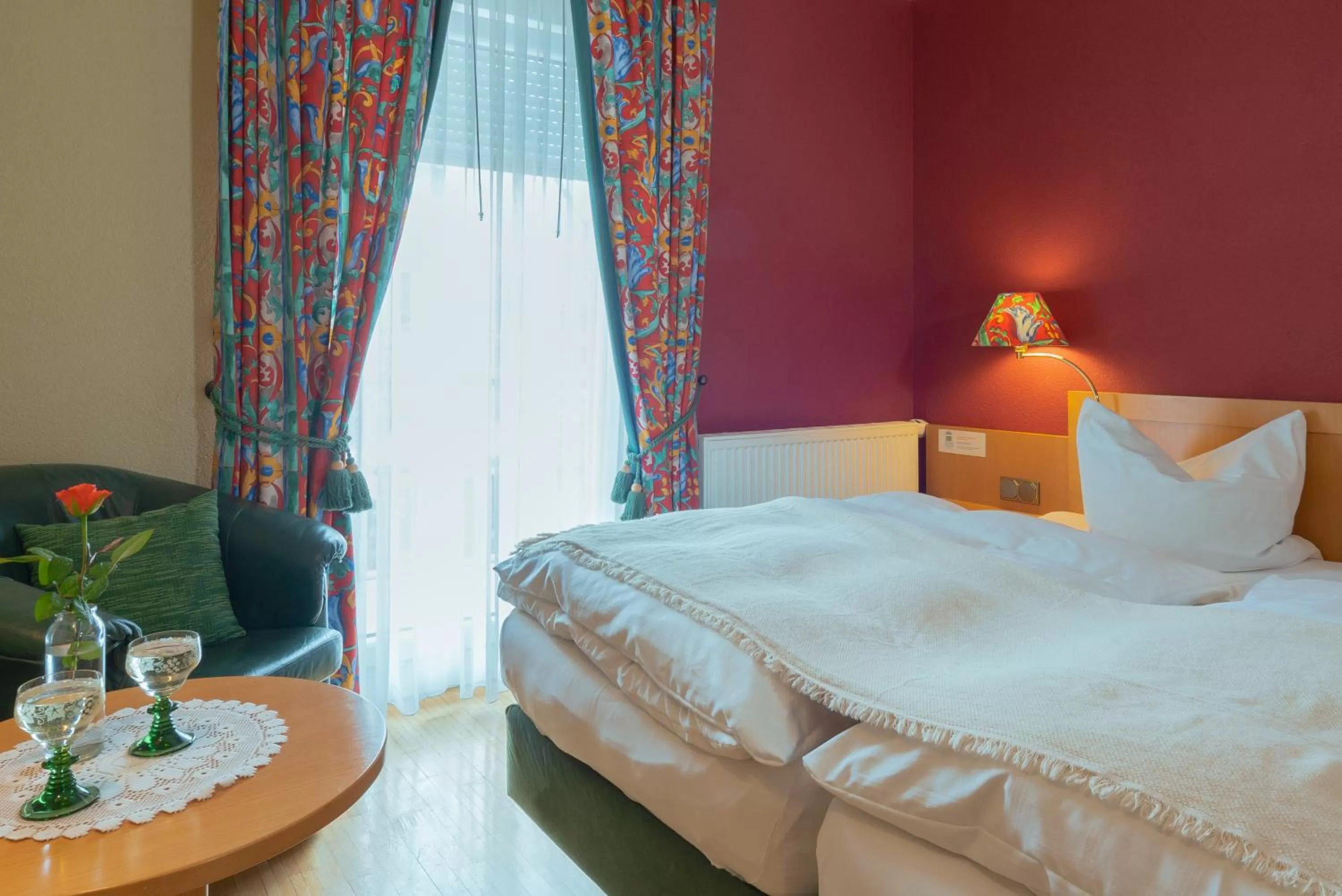 Bed in Wirtshaus & Hotel Zur Alten Brauerei Zapf