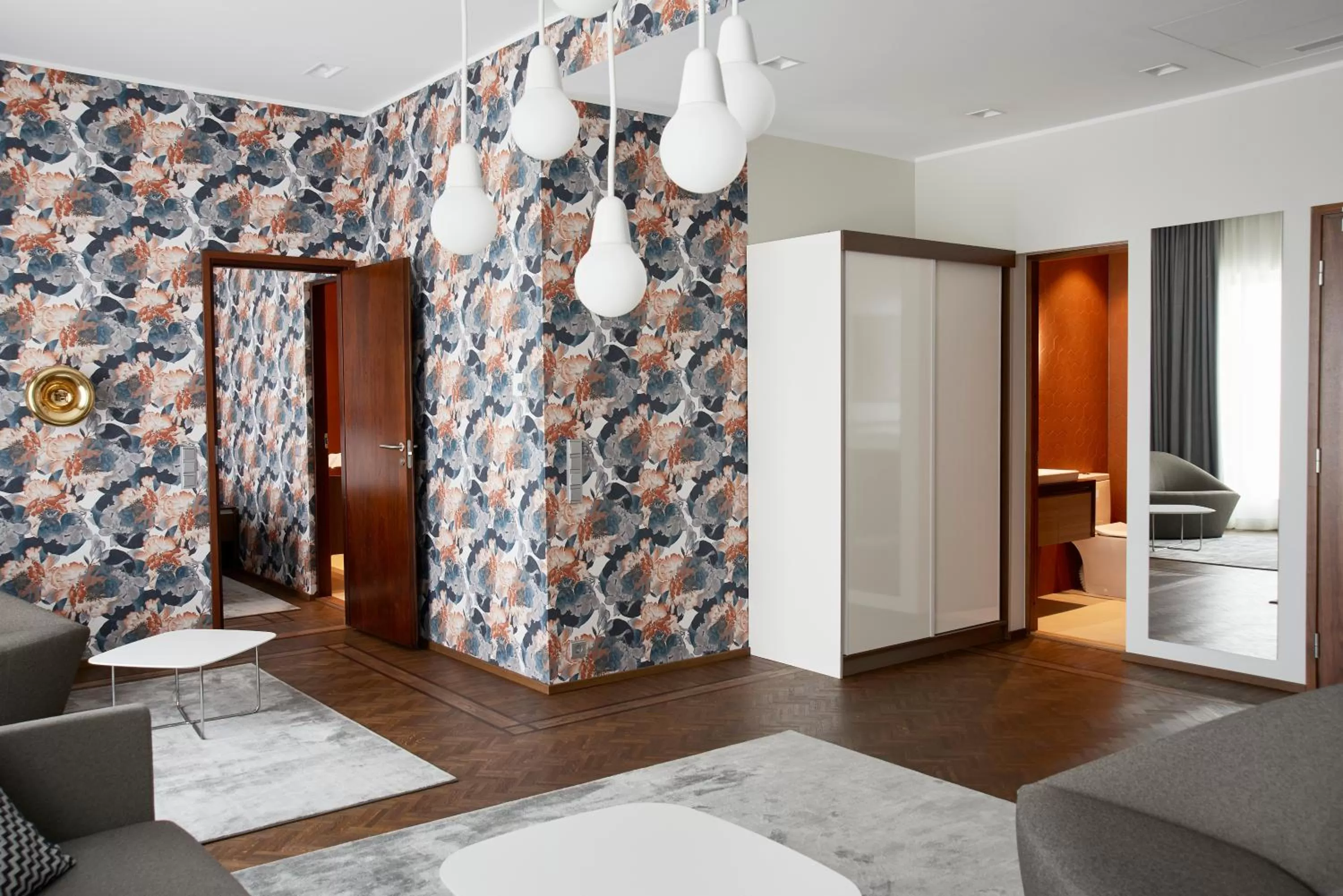 Living room, Bed in Tallink Spa & Conference Hotel