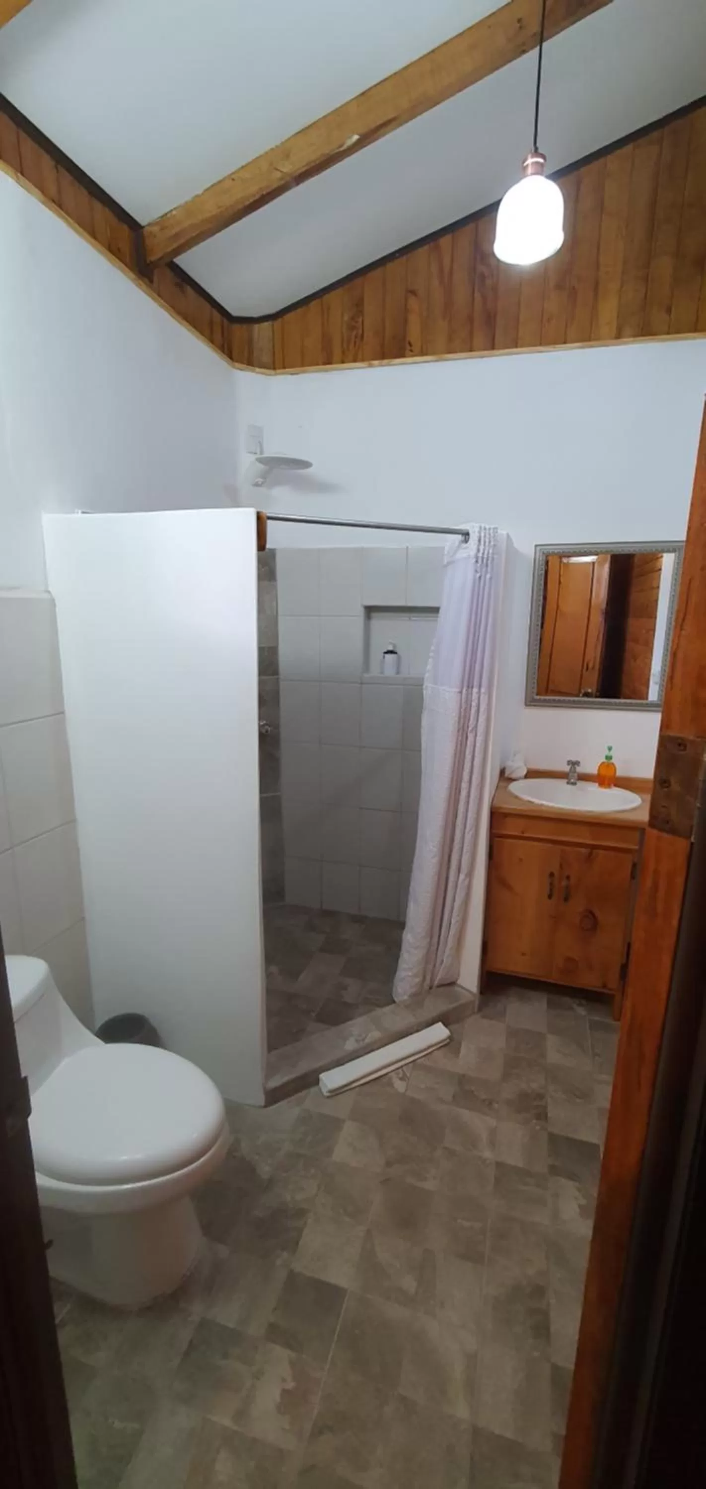 Bathroom in Cabañas Green House