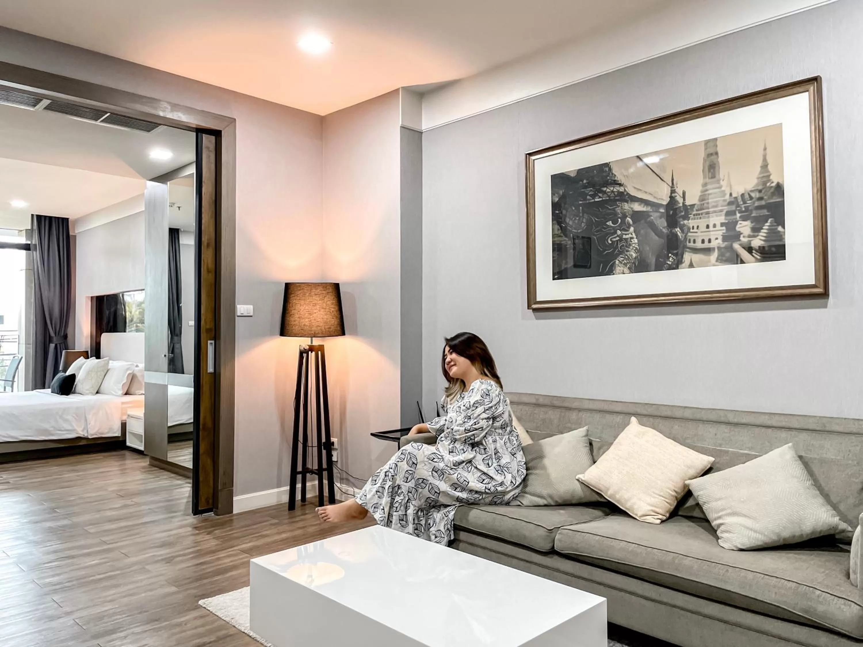 Living room, Seating Area in Novotel Suites Sukhumvit 39