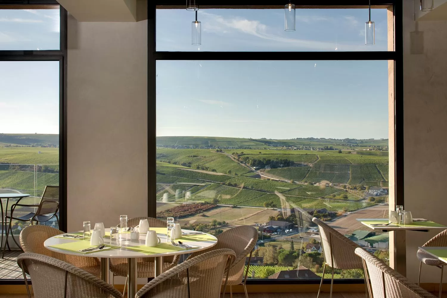 Continental breakfast in Le Panoramic