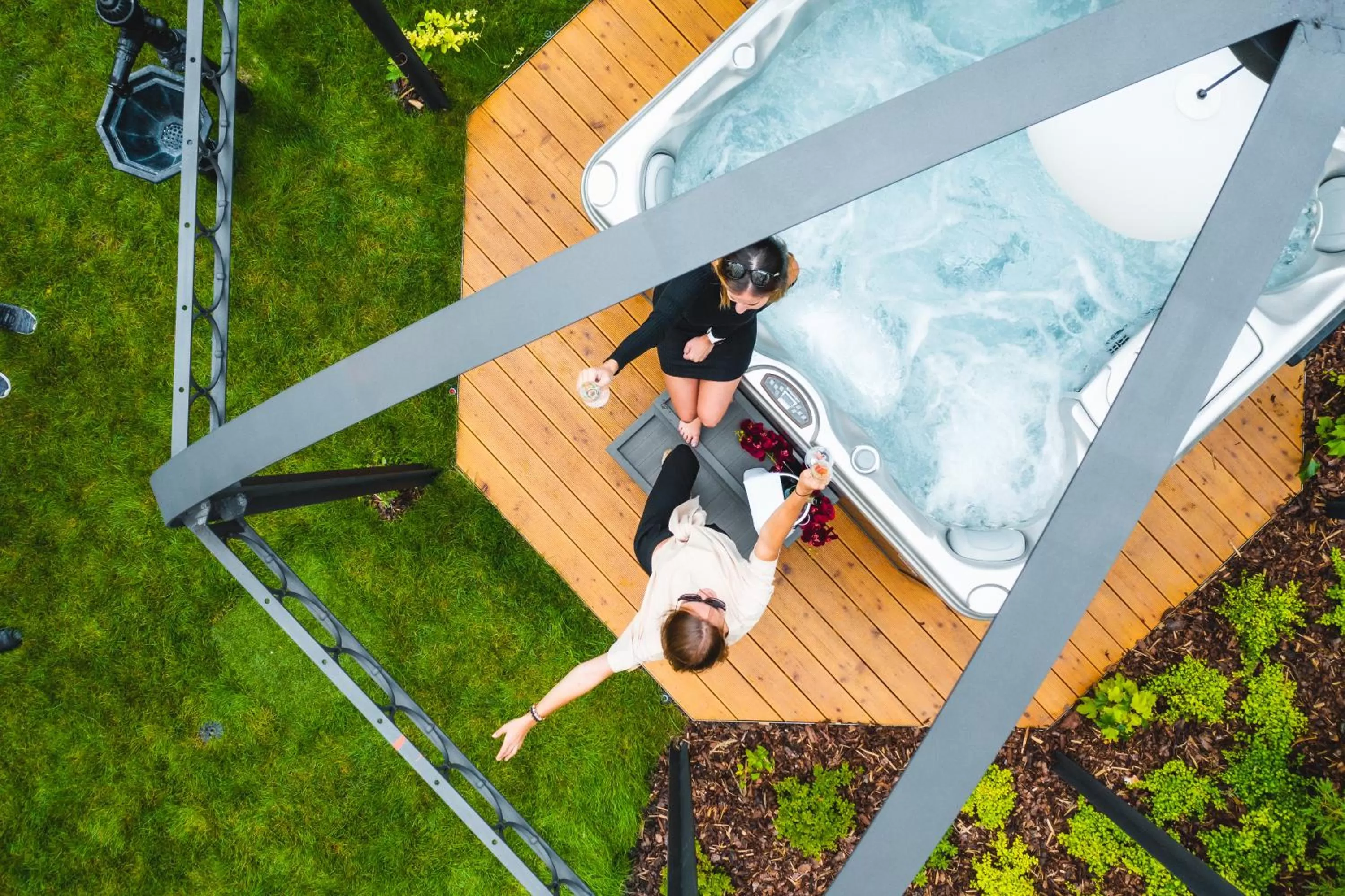 Hot Tub in Garden Suites Residence by TKC