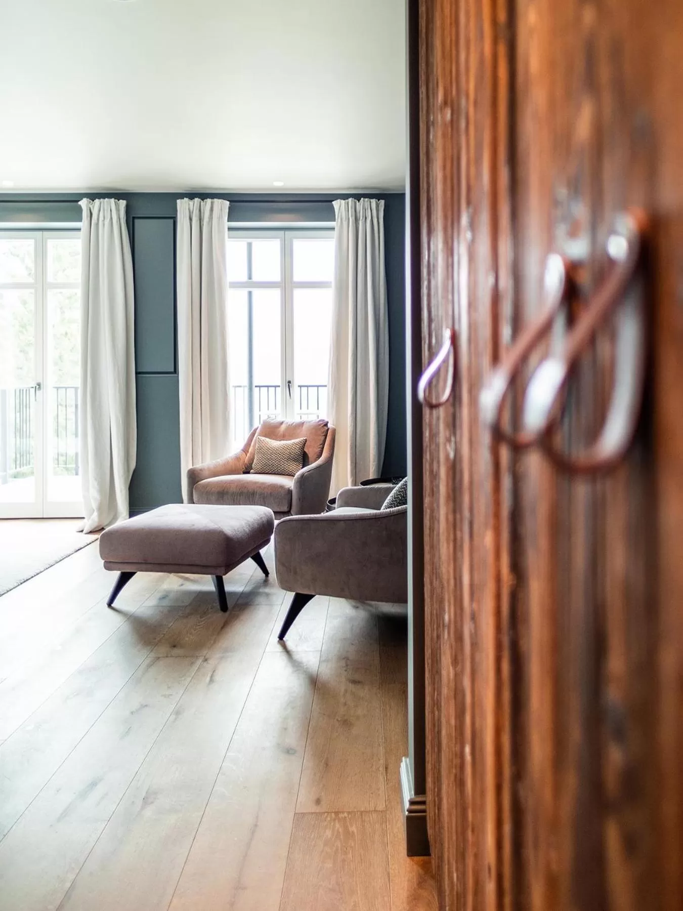 Decorative detail, Seating Area in Alpenloge Hotel