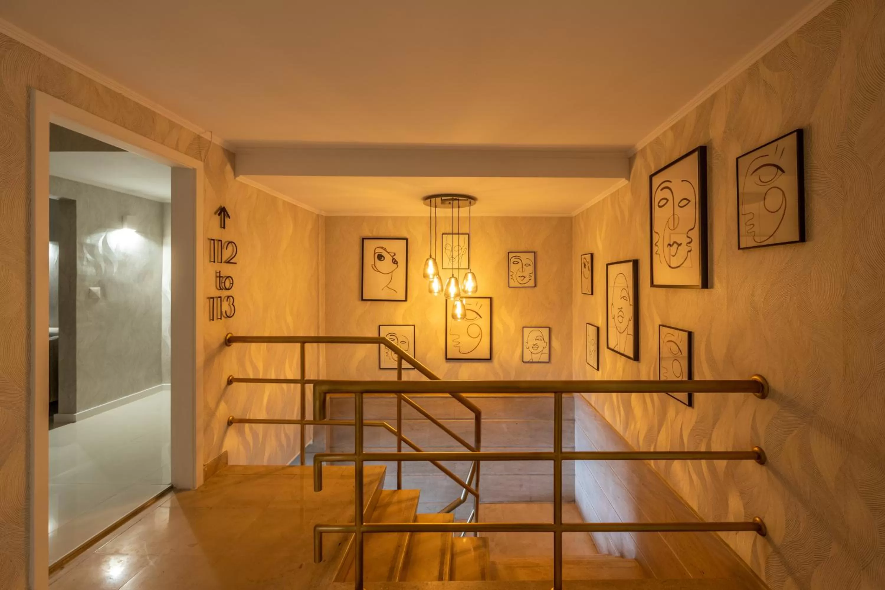 Decorative detail in Bossa & Bed Hostel