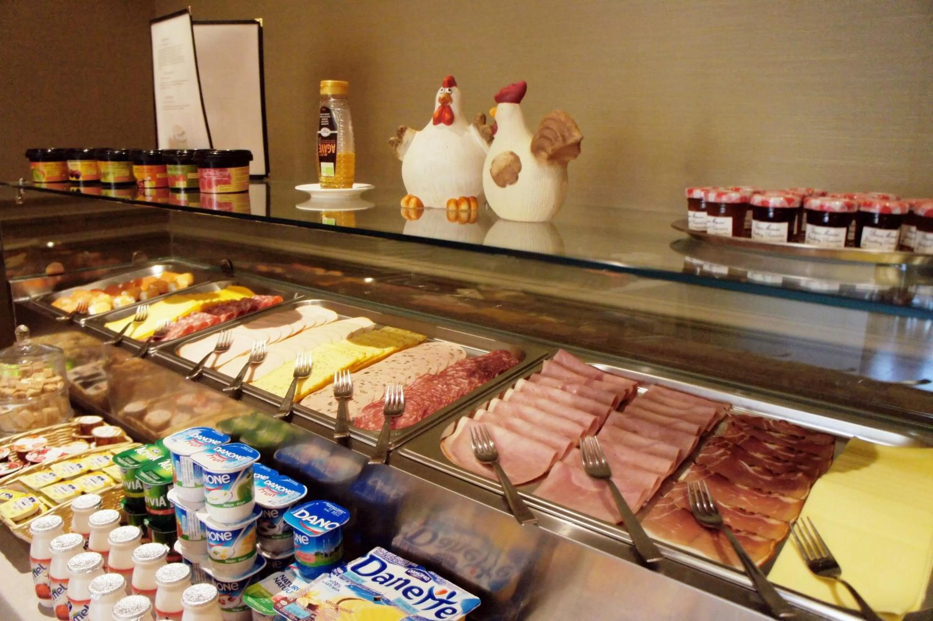 Buffet breakfast in Belrom Hotel