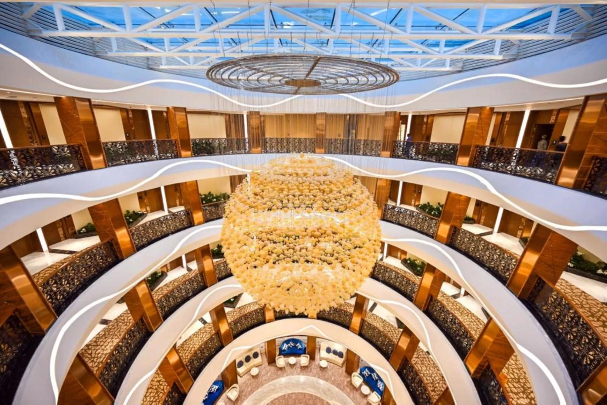 Floor plan in Cielo Hotel Lusail Qatar