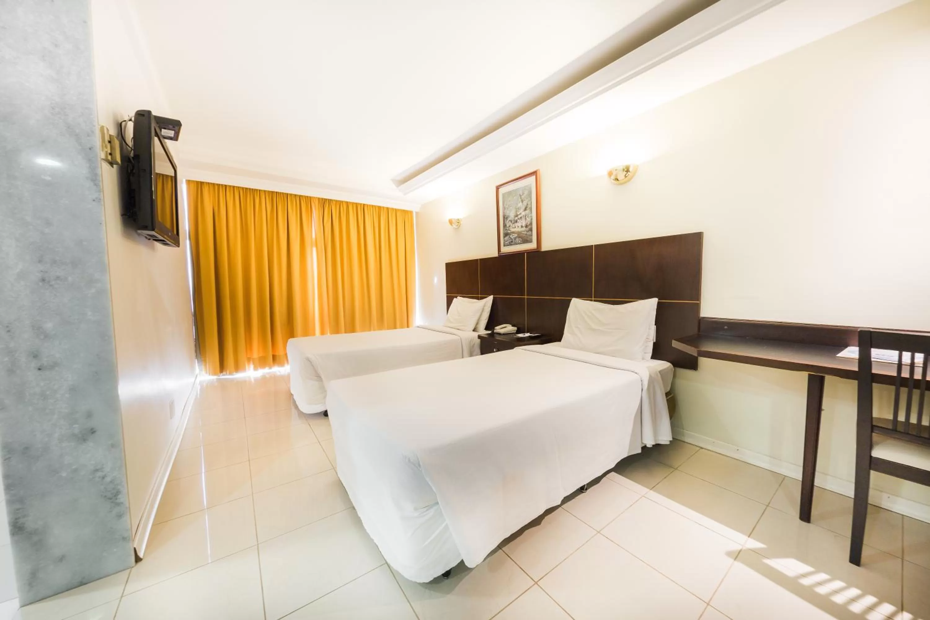 Bed in Phenícia Bittar Hotel